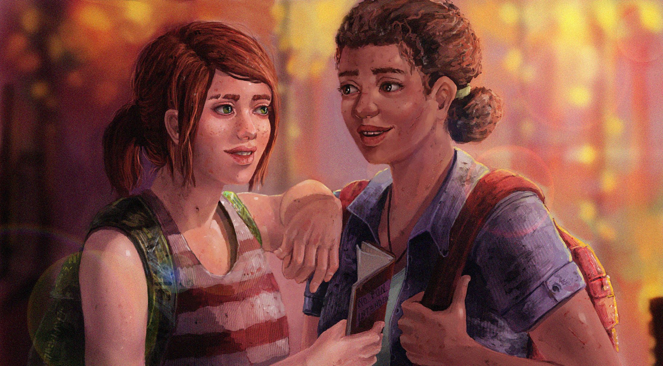 Популярні заставки і фони Райлі (The Last Of Us) на комп'ютер