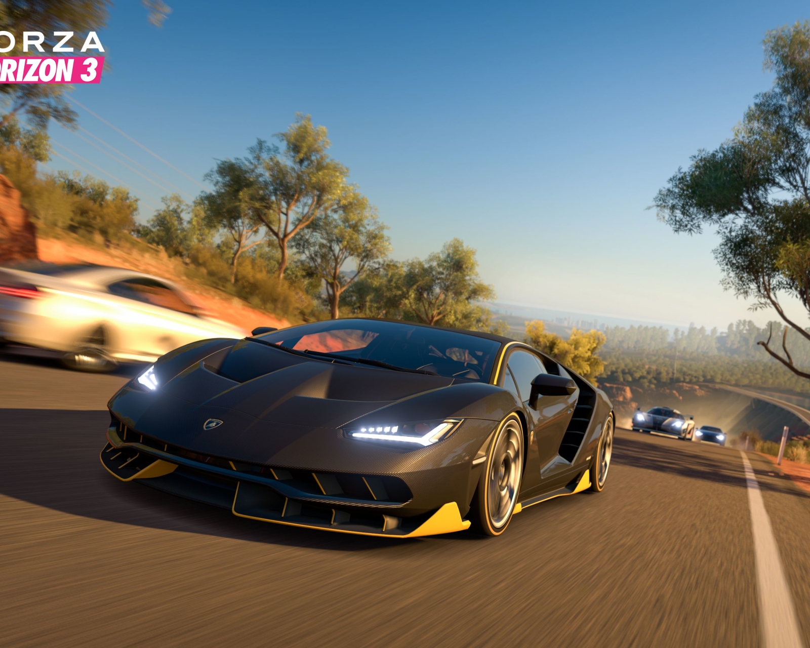 Laden Sie das Lamborghini, Lamborghini Centenario, Computerspiele, Videospiel, Forza Horizon 3, Forza-Bild kostenlos auf Ihren PC-Desktop herunter