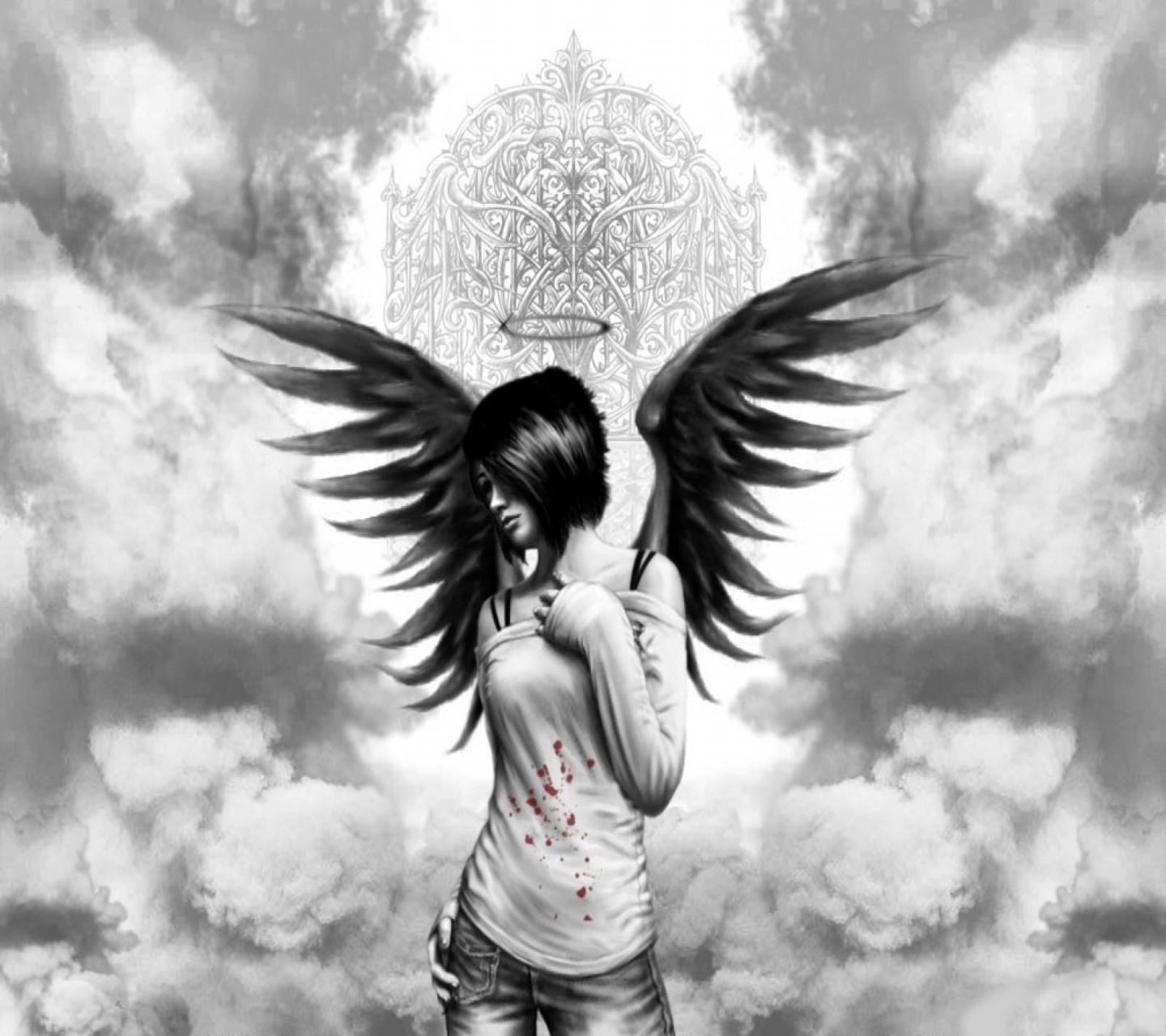 Free download wallpaper Fantasy, Angel on your PC desktop