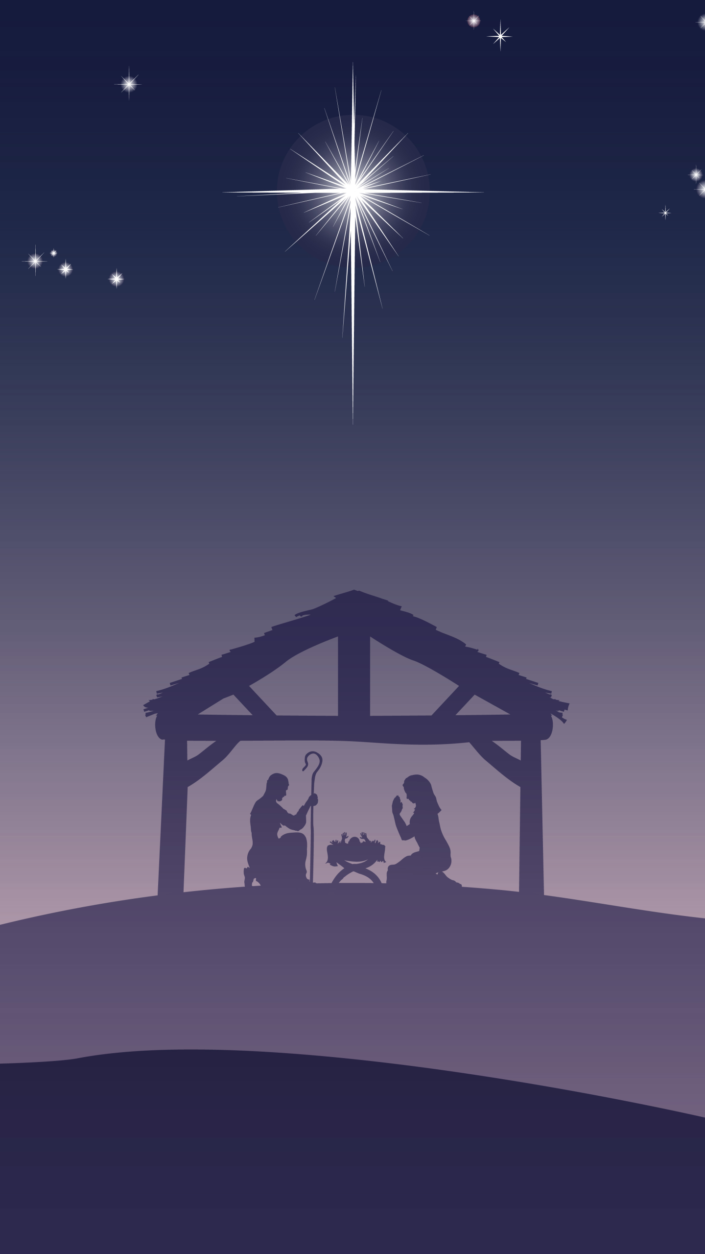 jesus, mary (mother of jesus), holiday, christmas, camel, the three wise men, town, night, stars