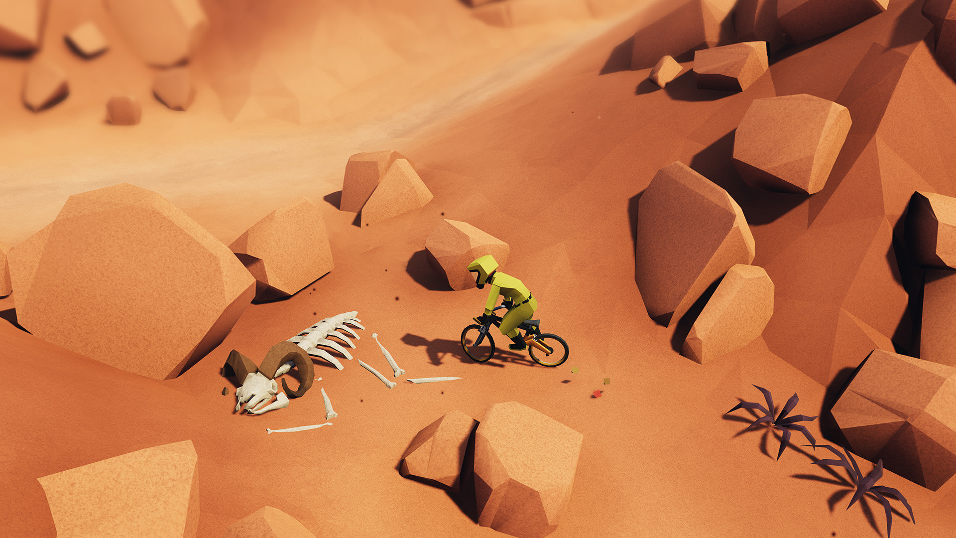 video game, lonely mountains: downhill