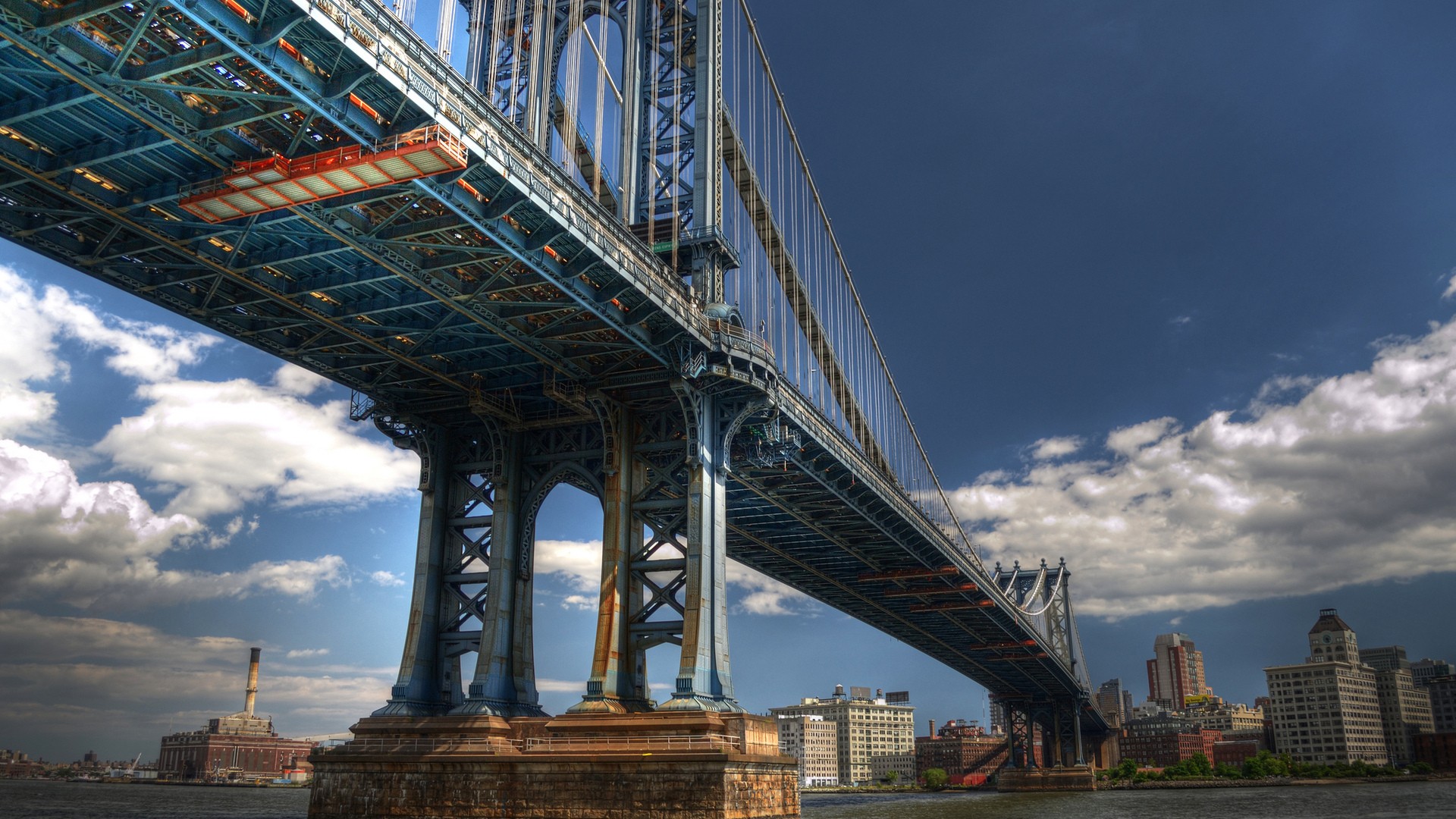 Скачати мобільні шпалери Бруклінський Міст, Створено Людиною безкоштовно.