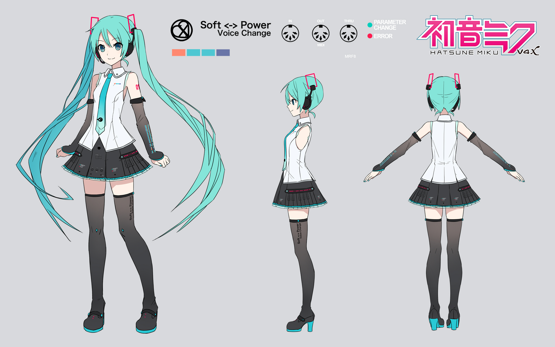 無料モバイル壁紙ボーカロイド, 初音ミク, アニメをダウンロードします。