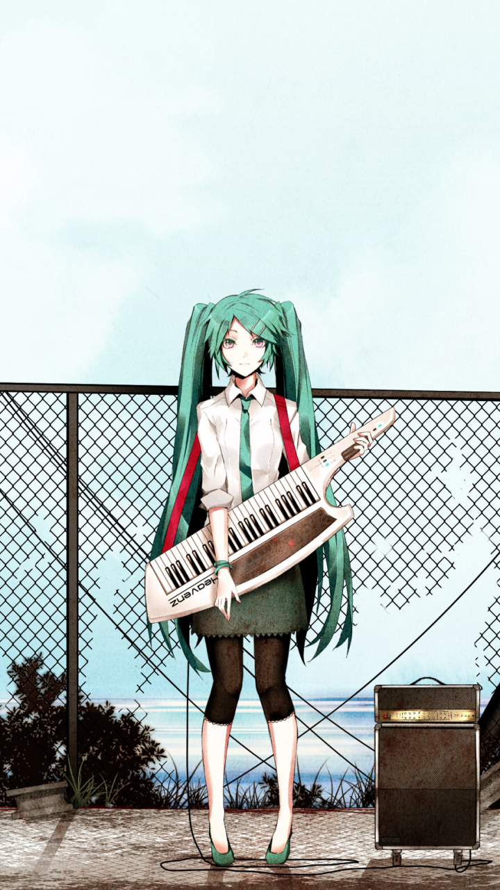 Handy-Wallpaper Vocaloid, Hatsune Miku, Animes kostenlos herunterladen.