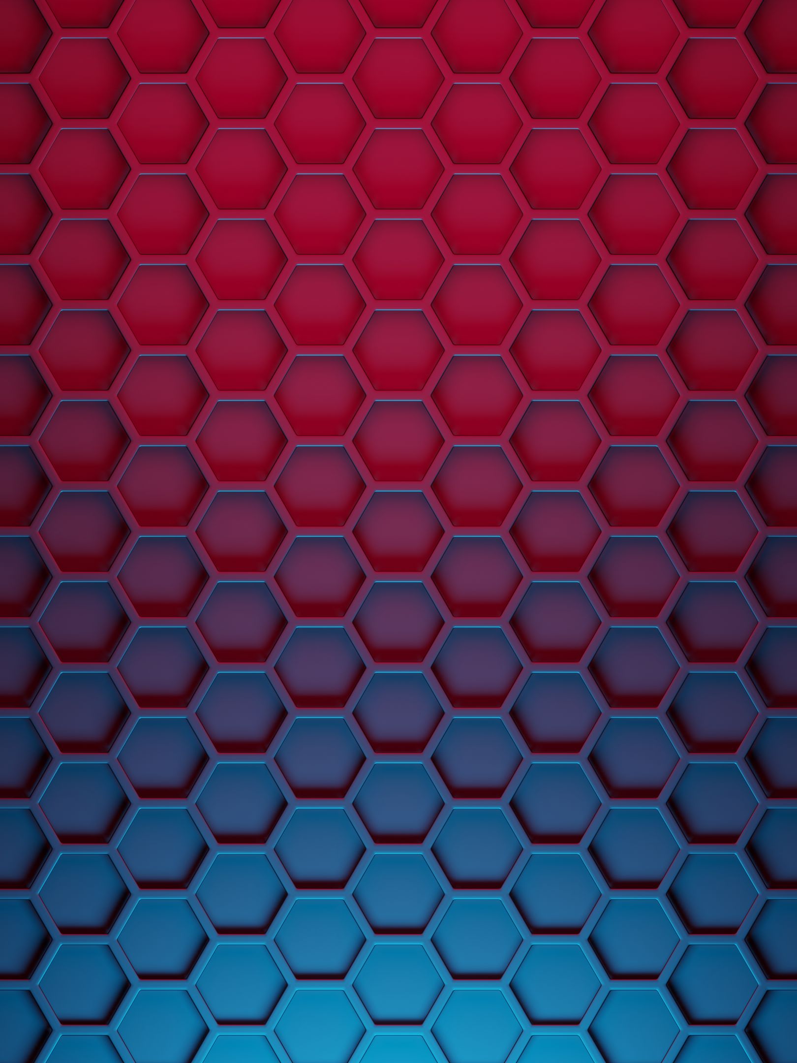 Handy-Wallpaper Abstrakt, 3D, Hexagon kostenlos herunterladen.