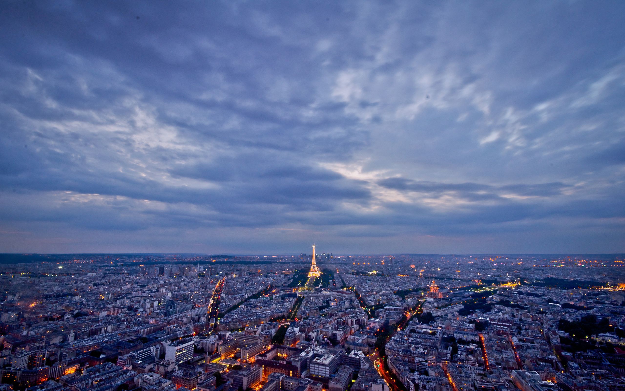 Téléchargez gratuitement l'image Ville, Les Lumières, Lumières, Soir, Villes, Paris, France sur le bureau de votre PC