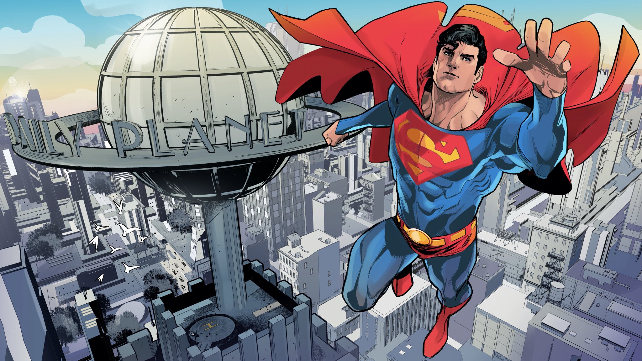491053 Bild herunterladen comics, superman der film, täglich planeten, dc comics, metropole (dc comics) - Hintergrundbilder und Bildschirmschoner kostenlos