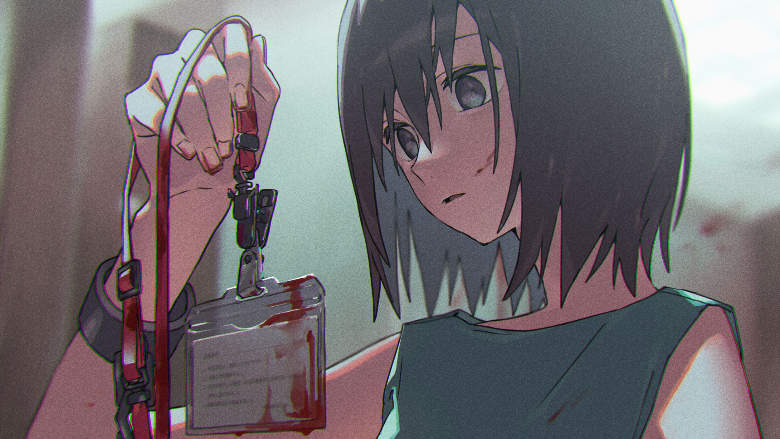 Baixar papel de parede para celular de Anime, Sangue, Original gratuito.