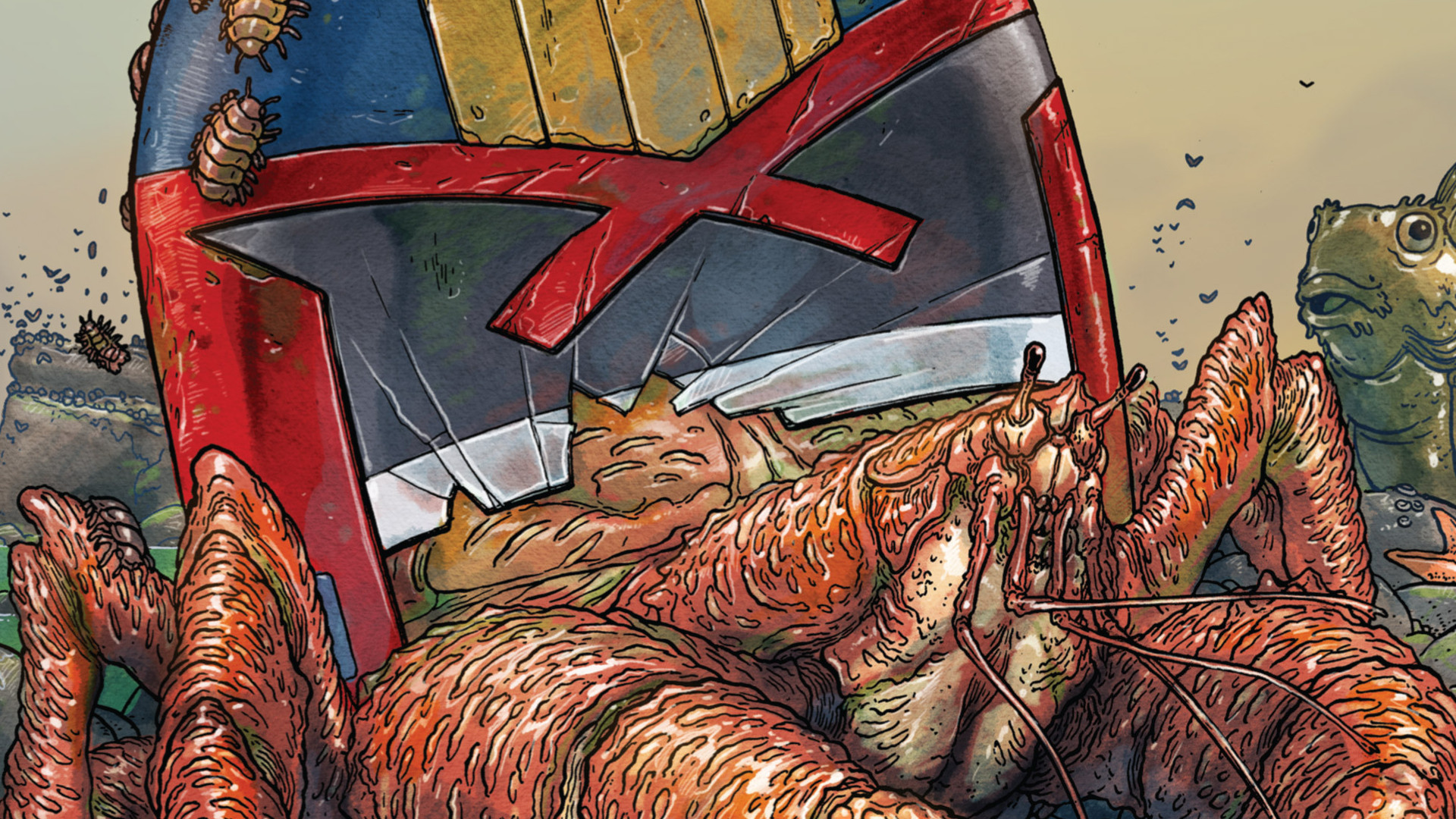 Download mobile wallpaper Judge Dredd, Comics for free.