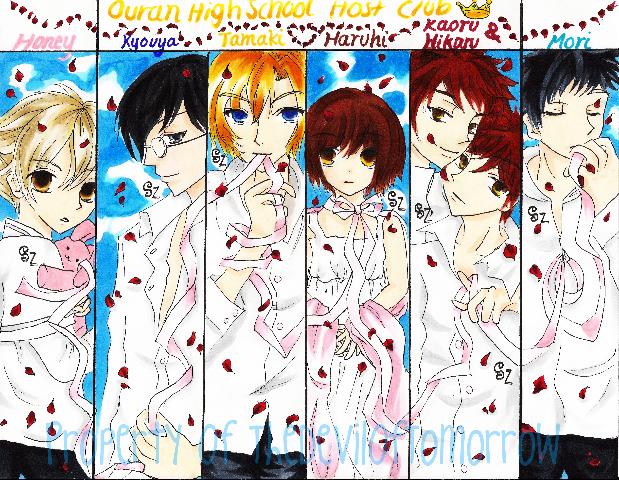 Free download wallpaper Anime, Ouran High School Host Club on your PC desktop