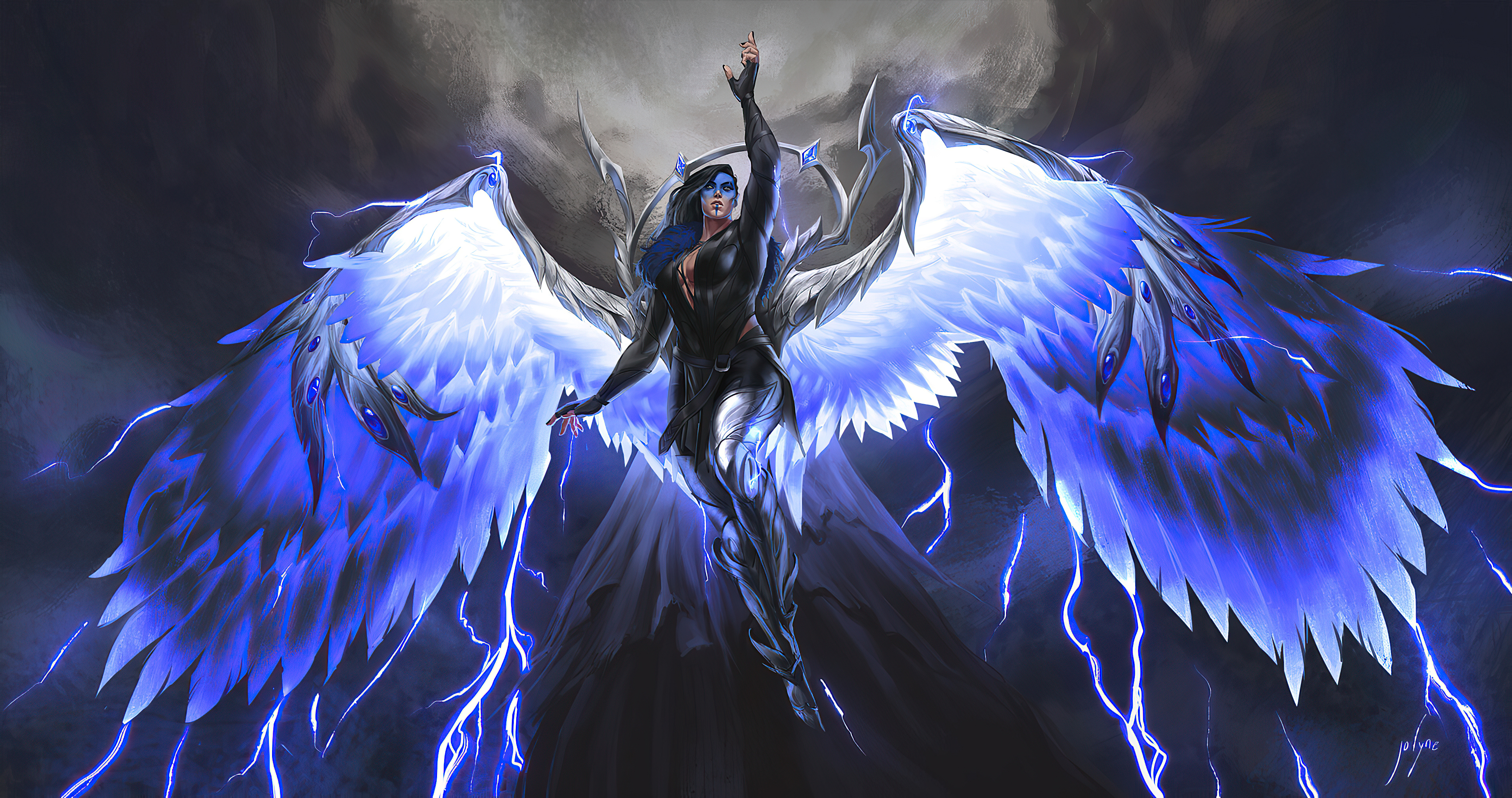 Download mobile wallpaper Fantasy, Wings, Angel for free.