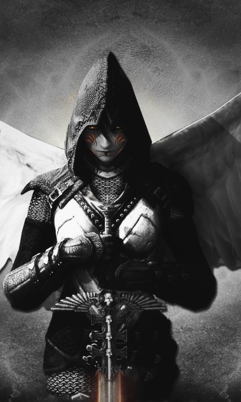 Download mobile wallpaper Fantasy, Angel, Angel Warrior for free.