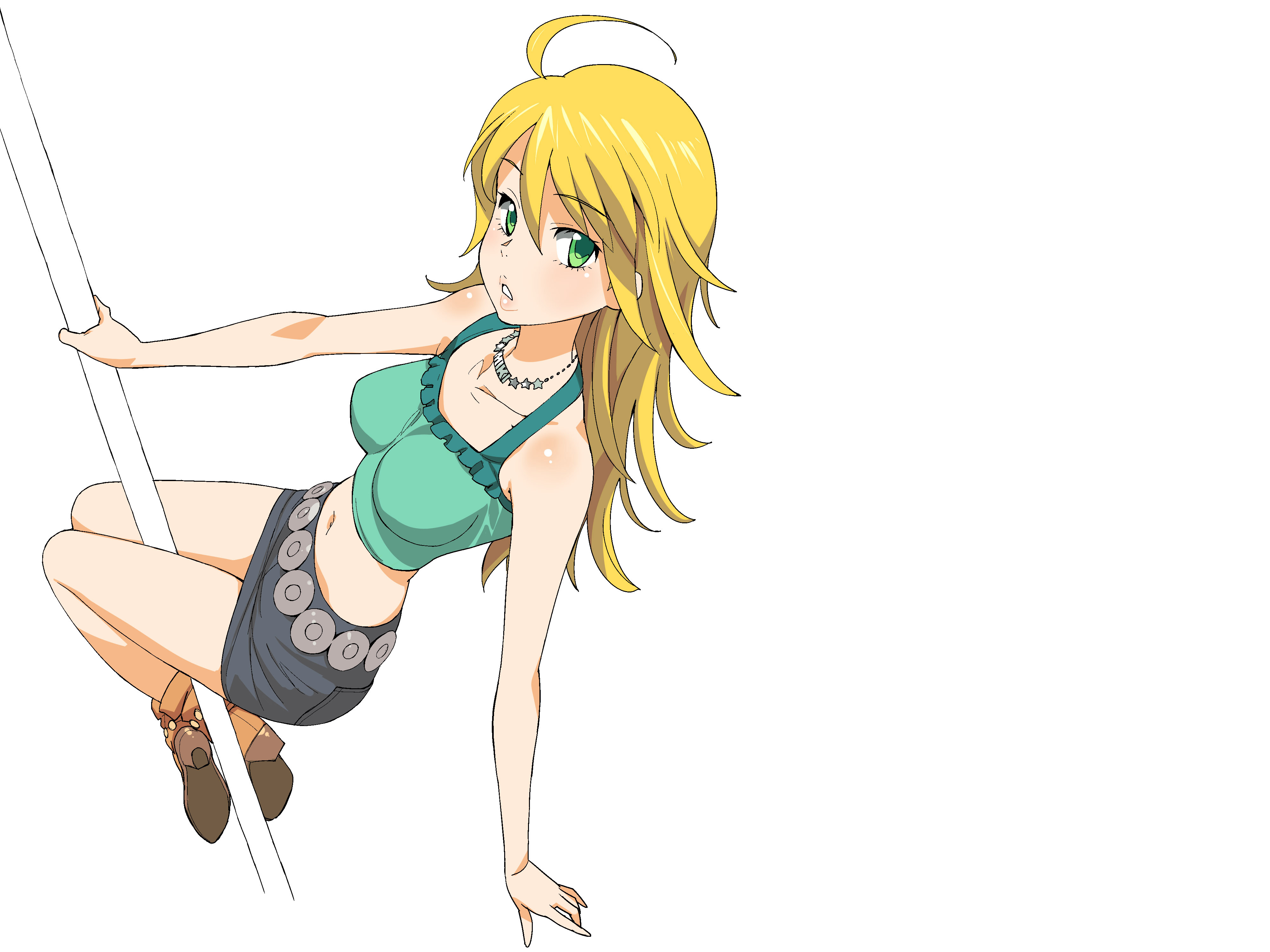 Laden Sie das Animes, The Idolm@ster, Miki Hoshii-Bild kostenlos auf Ihren PC-Desktop herunter