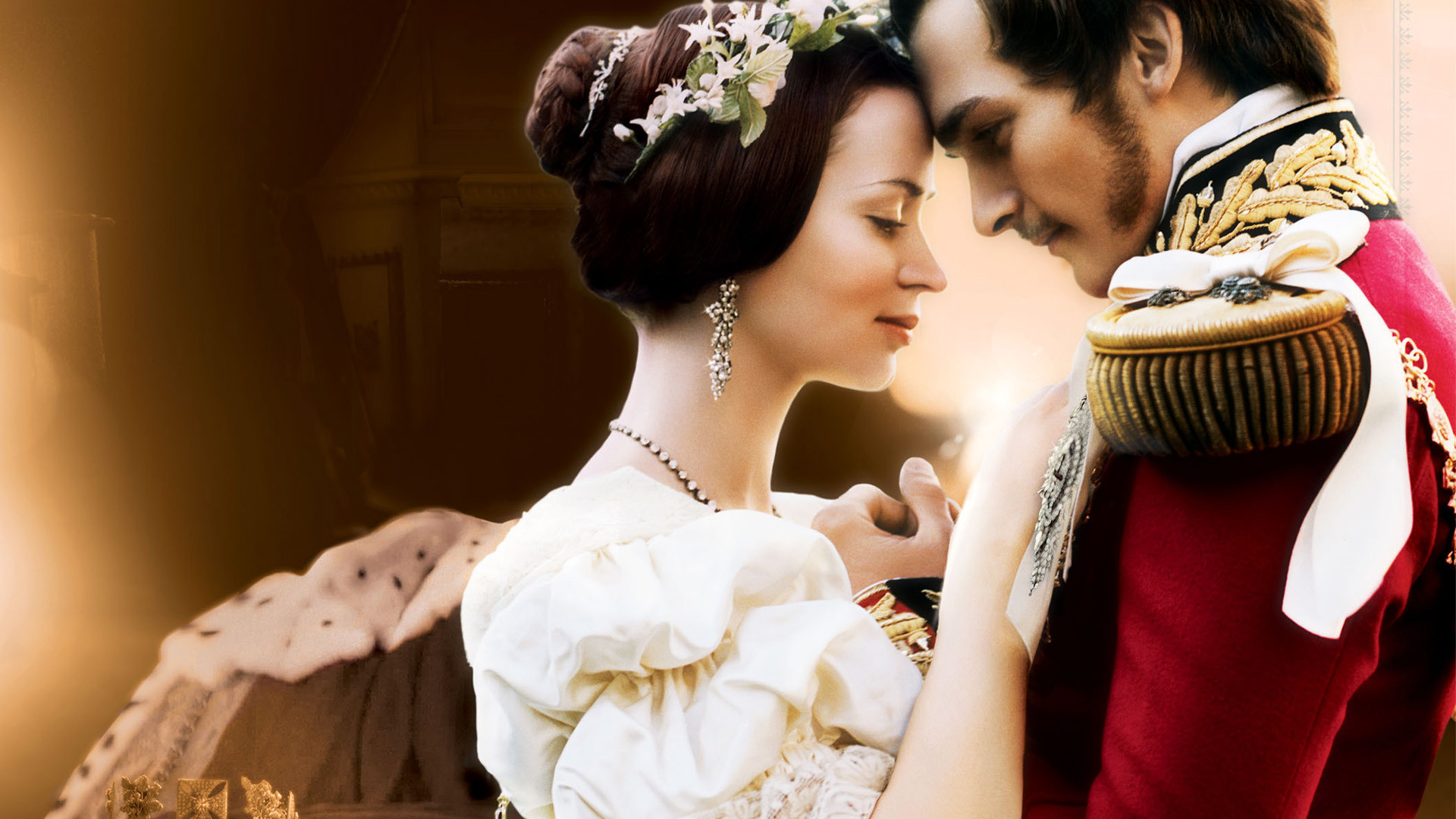 Free download wallpaper Movie, Emily Blunt, Rupert Friend, The Young Victoria on your PC desktop