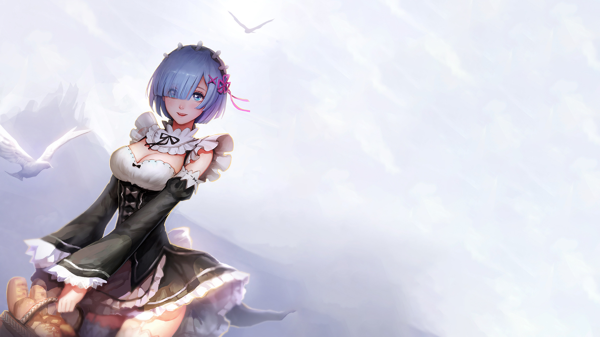 Handy-Wallpaper Animes, Re:zero Das Leben In Einer Anderen Welt Beginnen, Rem (Re: Null) kostenlos herunterladen.