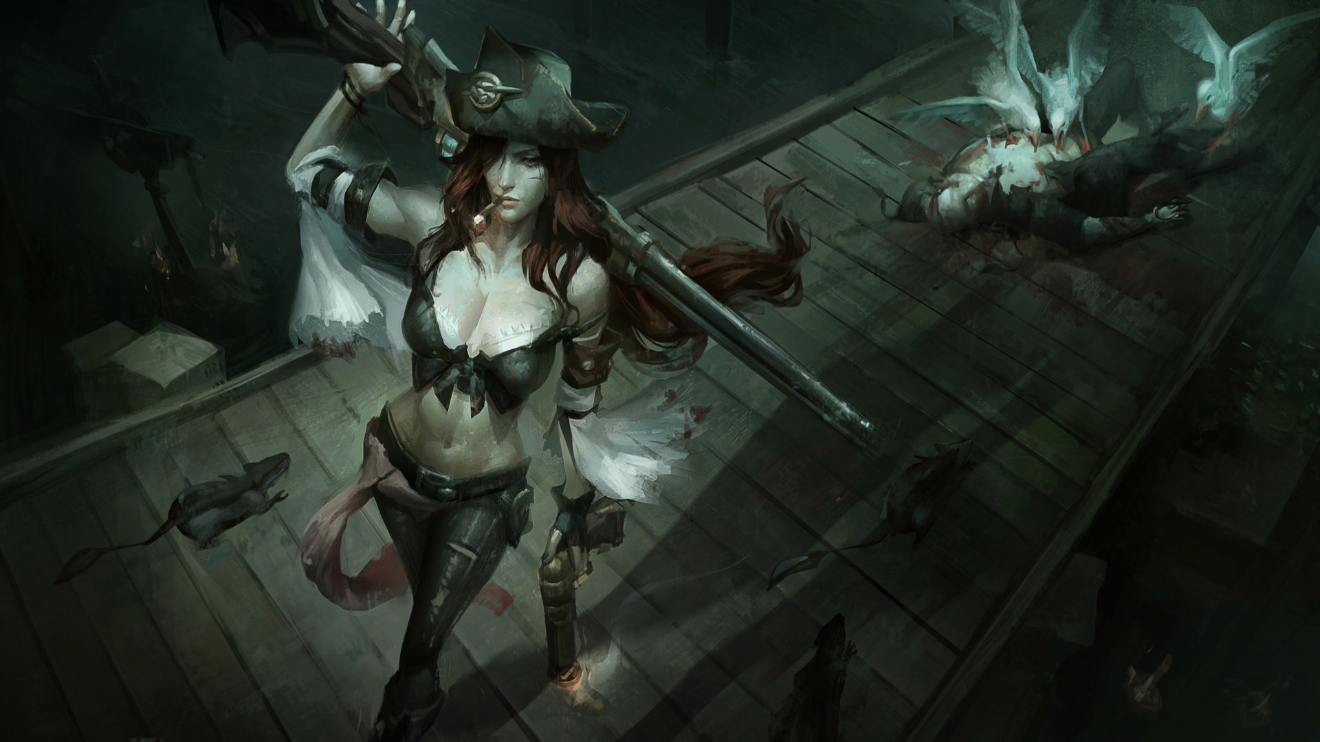 Download mobile wallpaper League Of Legends, Video Game, Miss Fortune (League Of Legends) for free.