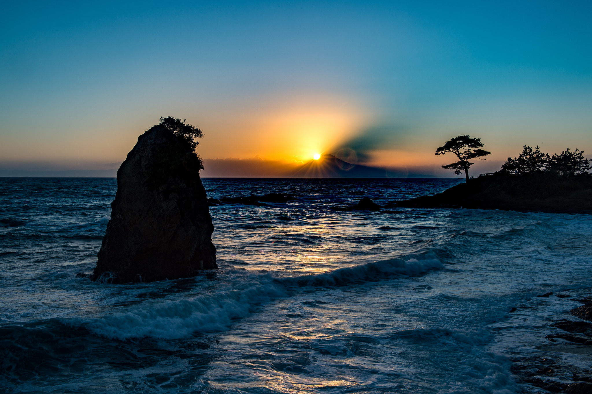 Laden Sie das Natur, Horizont, Ozean, Sonnenaufgang, Sonnenstrahl, Erde/natur-Bild kostenlos auf Ihren PC-Desktop herunter