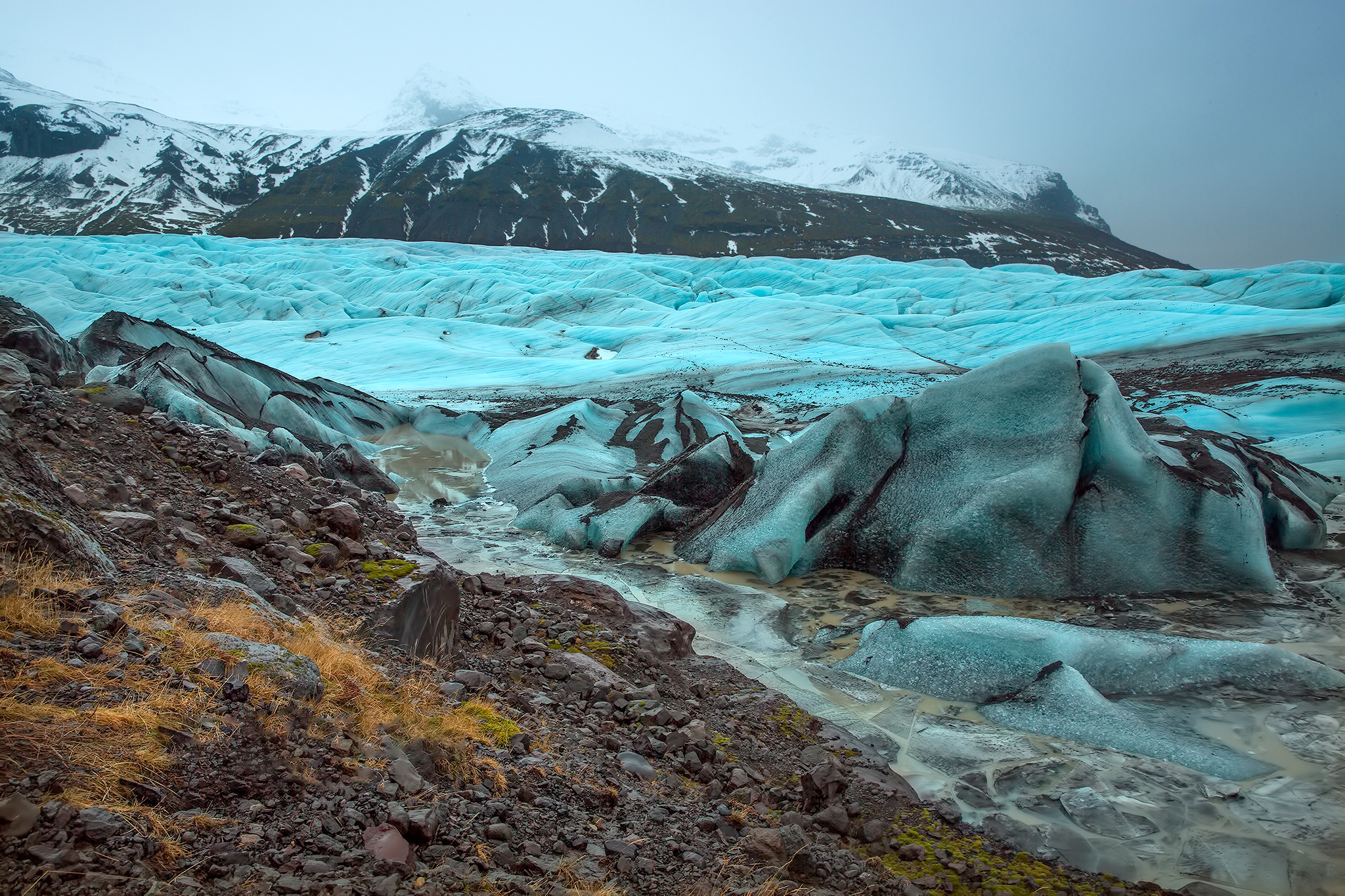 Скачать картинку Гора, Ледник, Исландия, Земля/природа в телефон бесплатно.