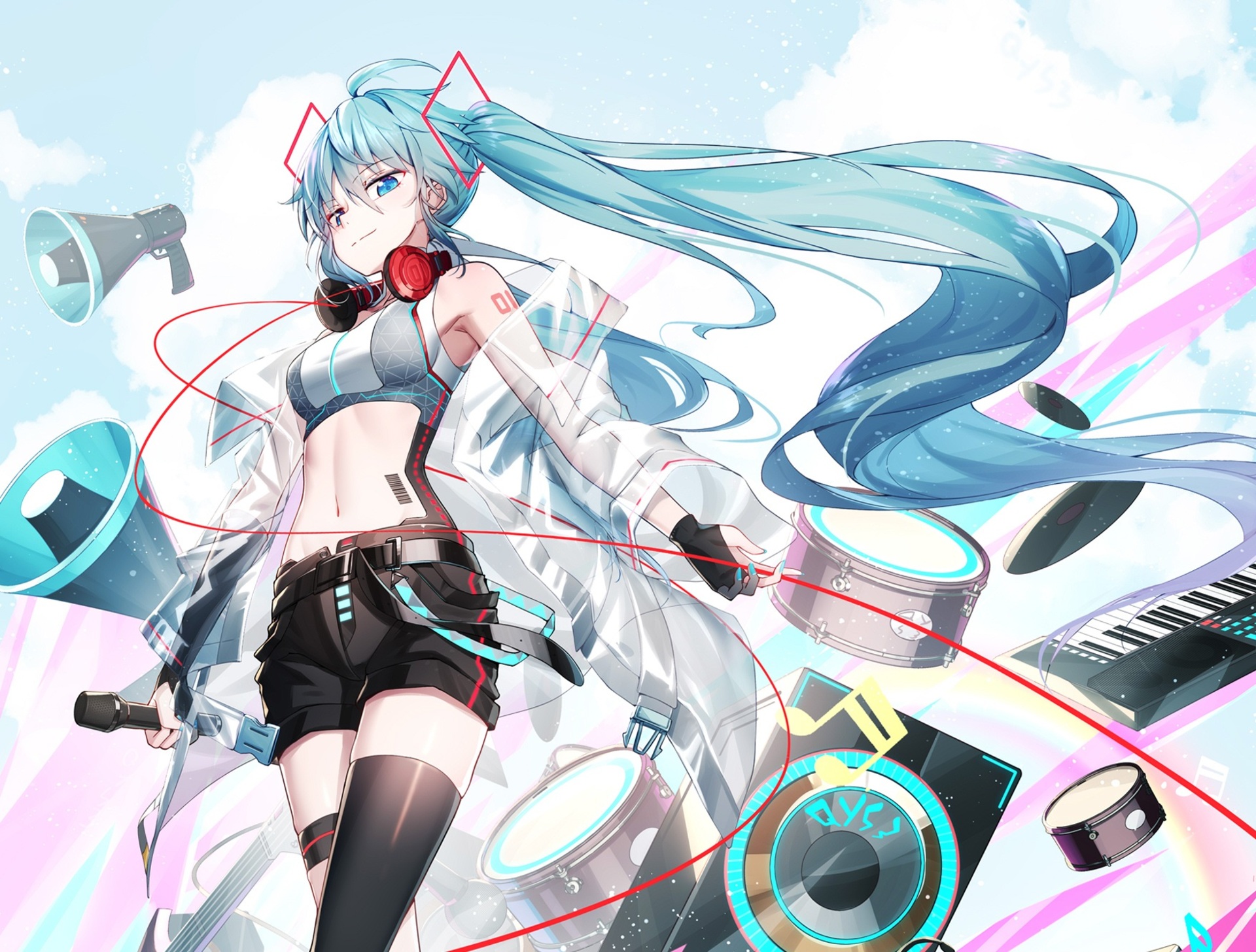 Download mobile wallpaper Anime, Vocaloid, Hatsune Miku for free.