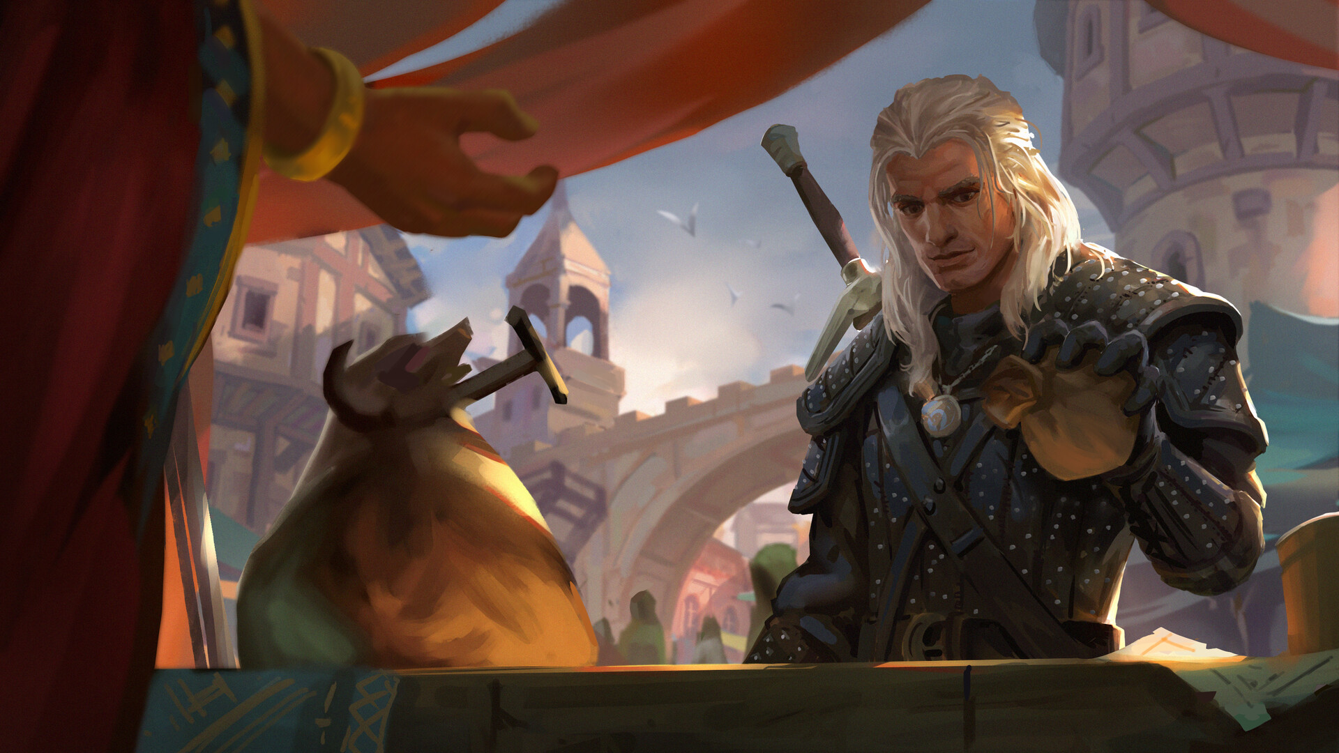 Descarga gratuita de fondo de pantalla para móvil de Series De Televisión, Geralt De Rivia, The Witcher.
