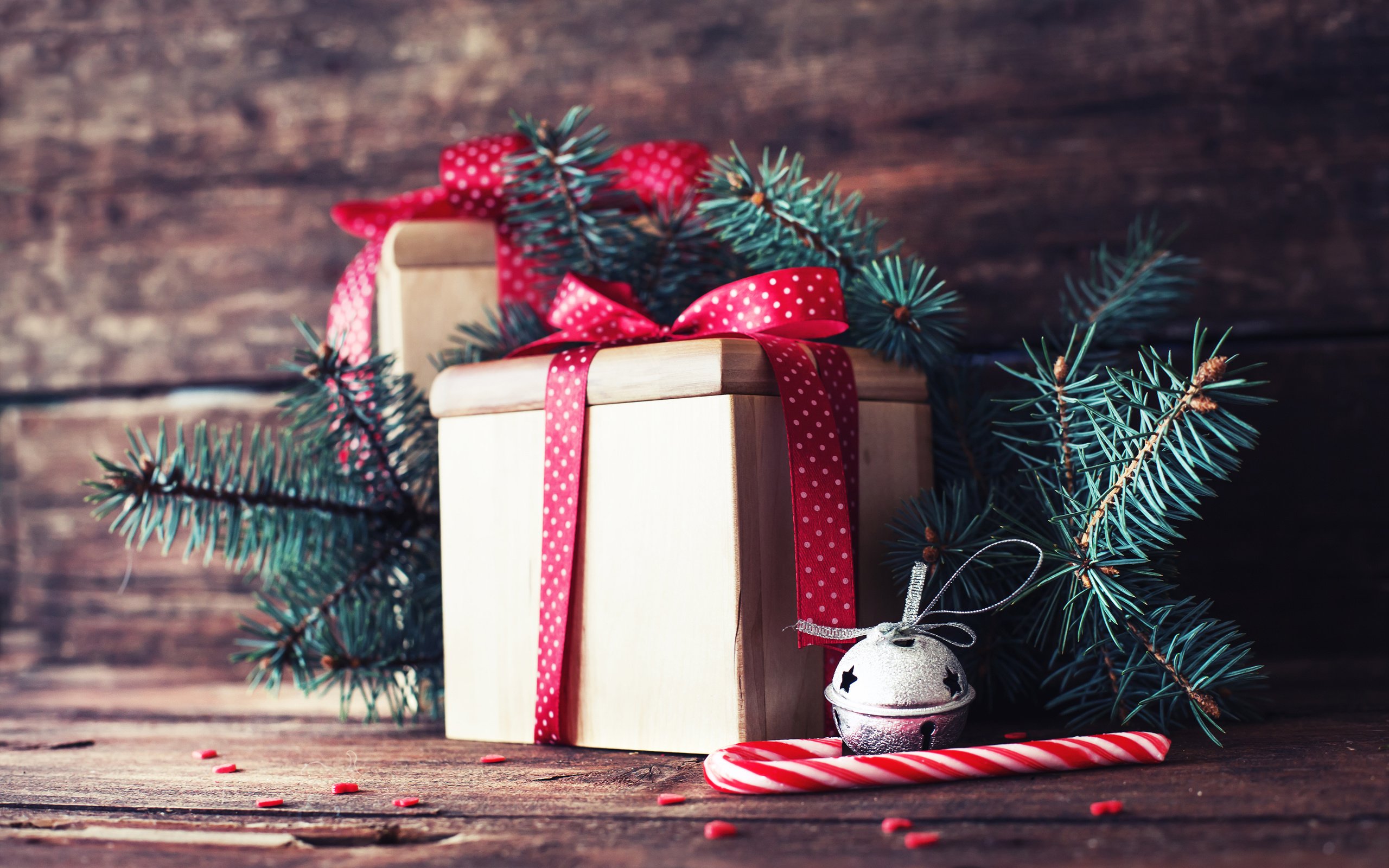 Завантажити шпалери безкоштовно Різдво, Свято, Подарунок, Карамельна Паличка картинка на робочий стіл ПК