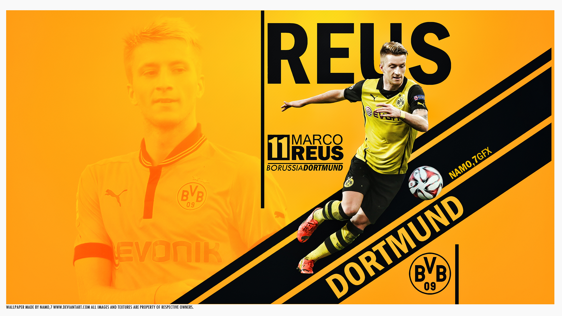 Download mobile wallpaper Sports, Soccer, Borussia Dortmund, Marco Reus for free.