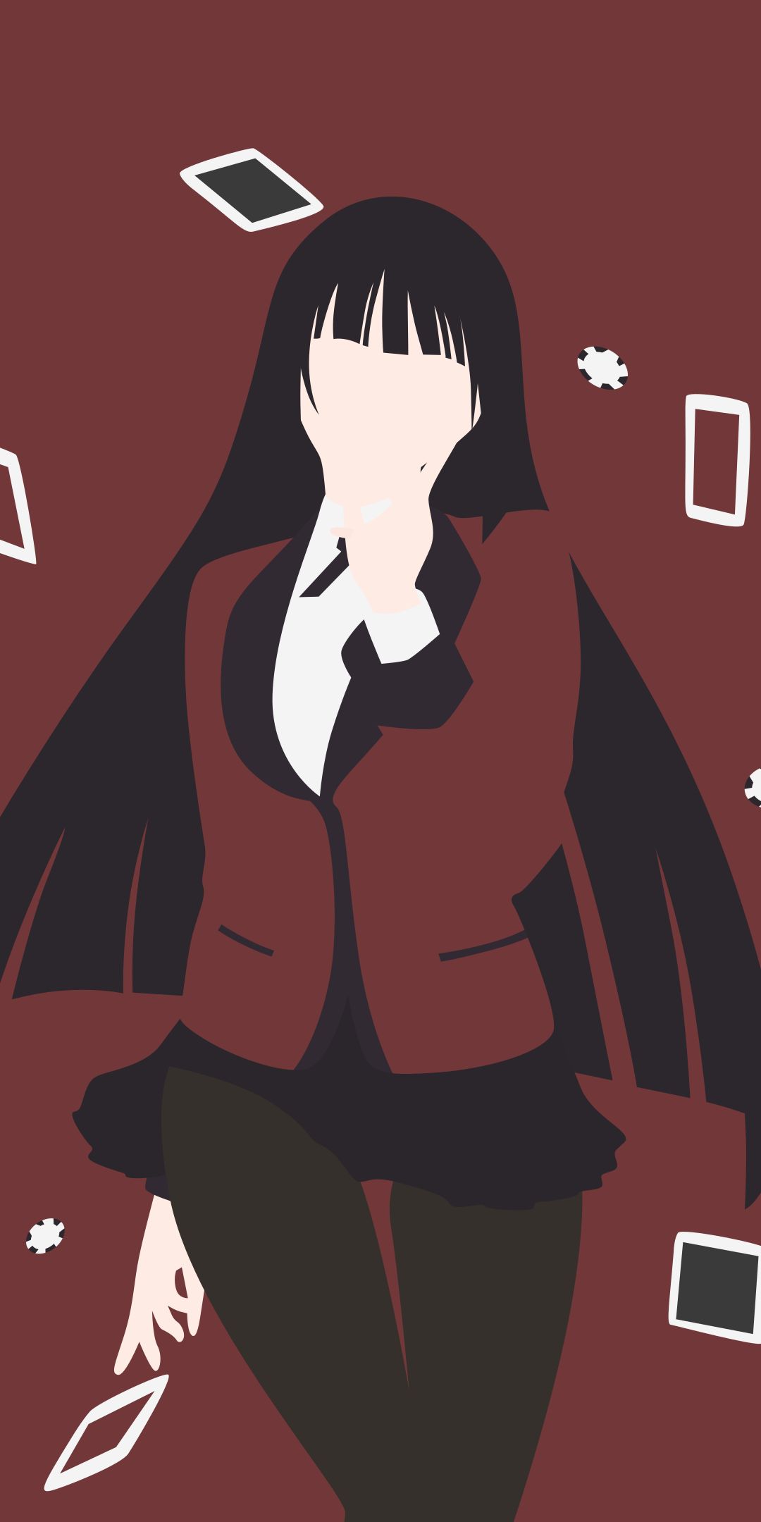 Download mobile wallpaper Anime, Yumeko Jabami, Kakegurui for free.