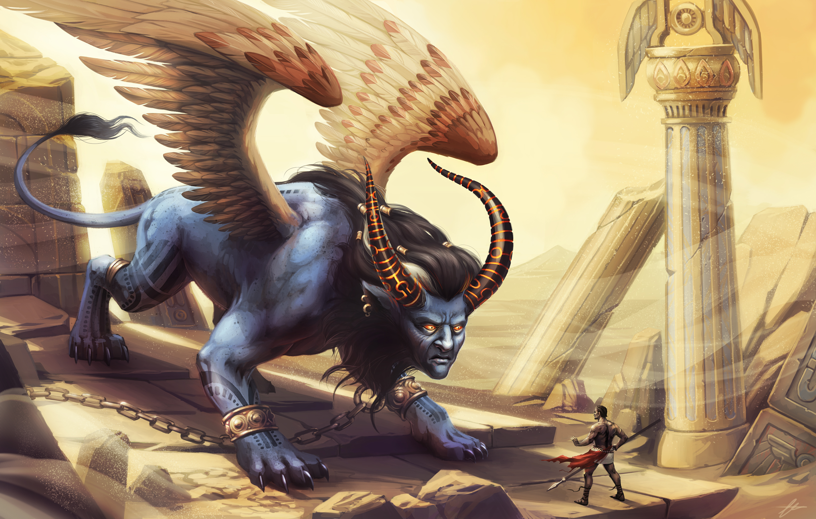 Free download wallpaper Fantasy, Creature on your PC desktop