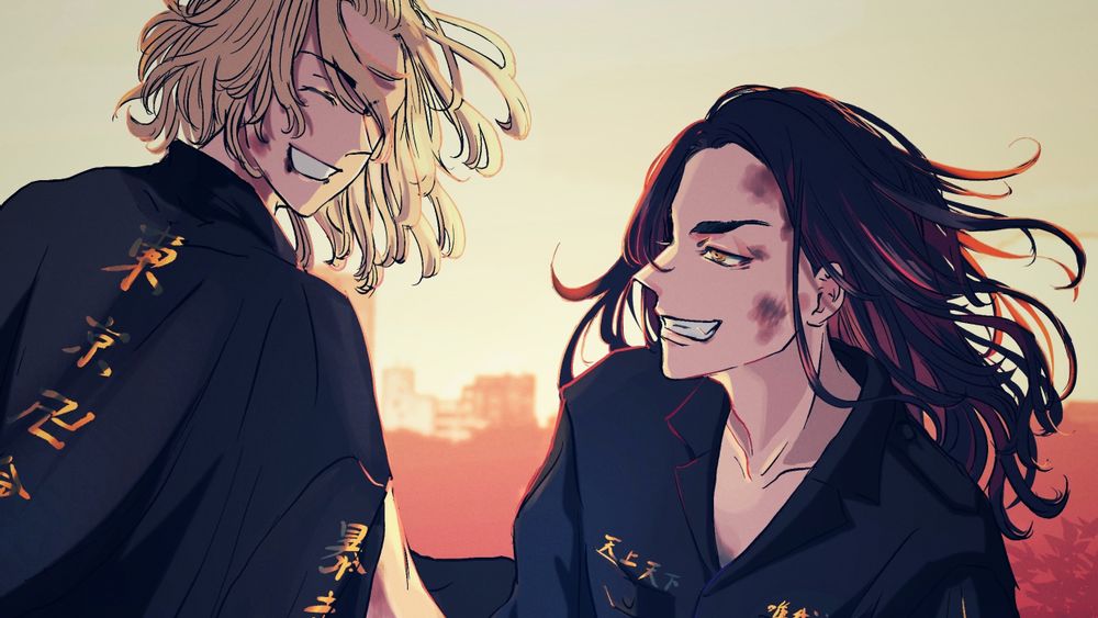 Fond d'écran HD: Tokyo Revengers, Keisuke Baji, Mikey Manjiro Sano ...