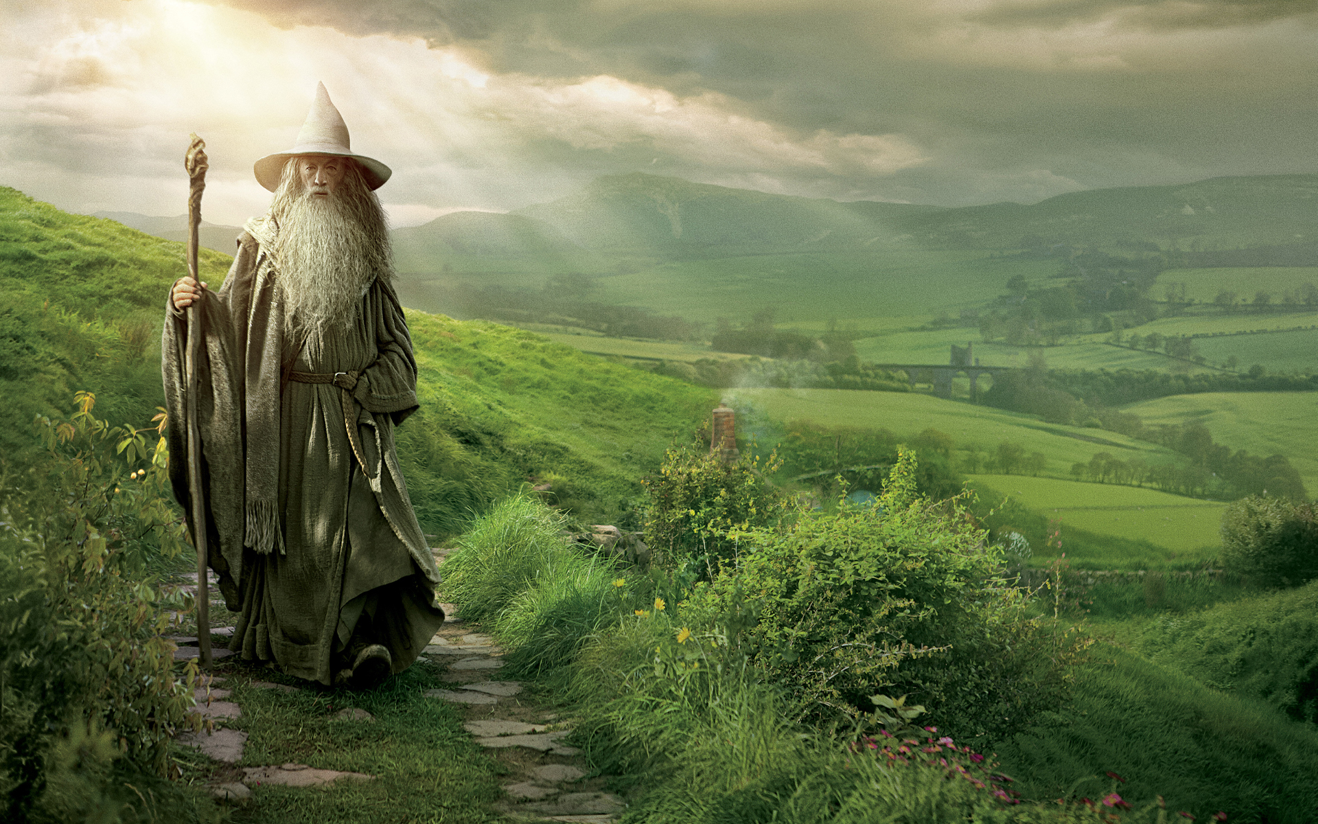 267309 télécharger le fond d'écran le seigneur des anneaux, le hobbit : un voyage inattendu, film, gandalf - économiseurs d'écran et images gratuitement