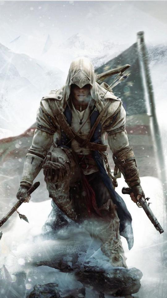 Handy-Wallpaper Computerspiele, Assassin's Creed, Assassin's Creed Iii kostenlos herunterladen.