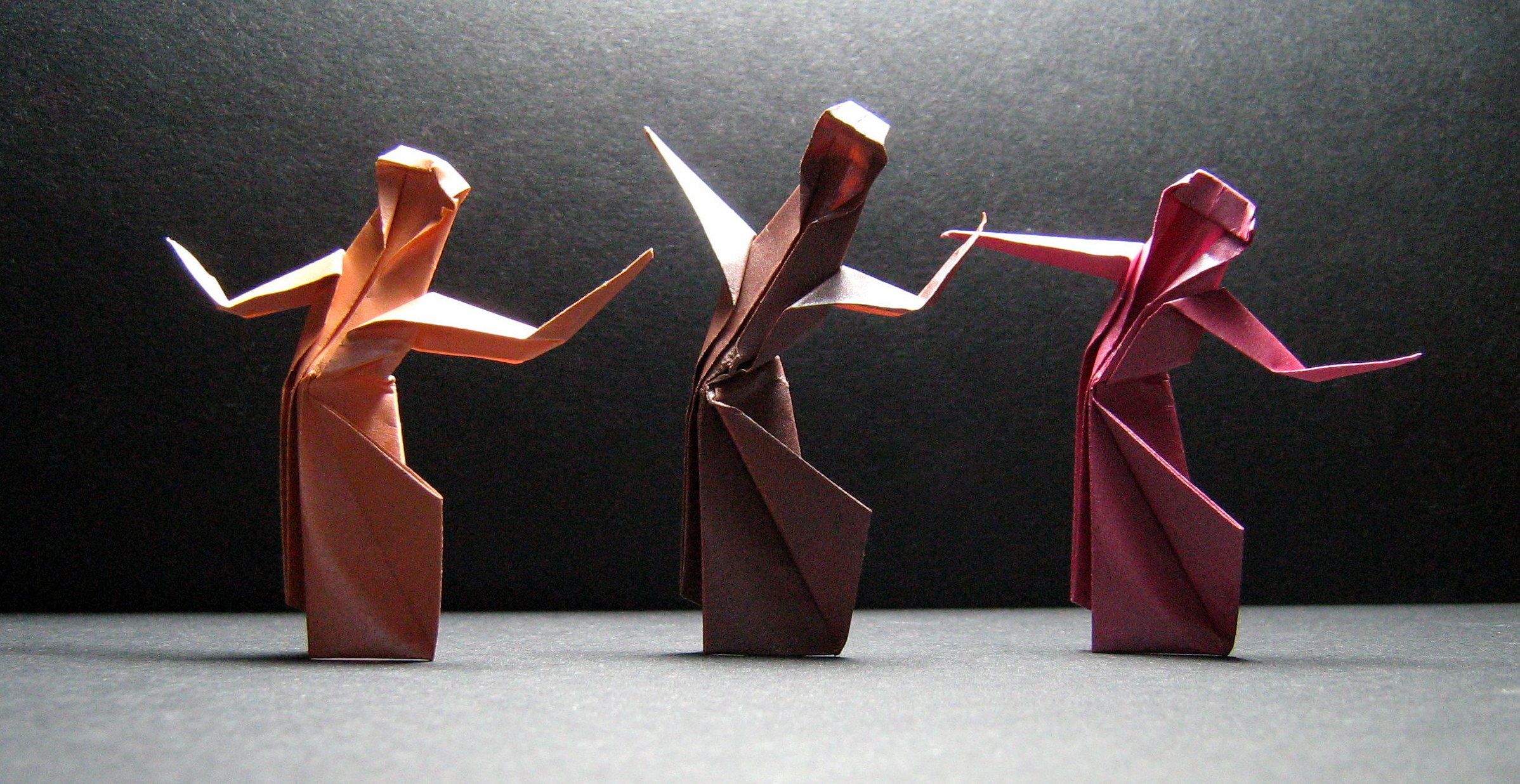 Descarga gratis la imagen Origami, Hecho Por El Hombre, Bailarín en el escritorio de tu PC