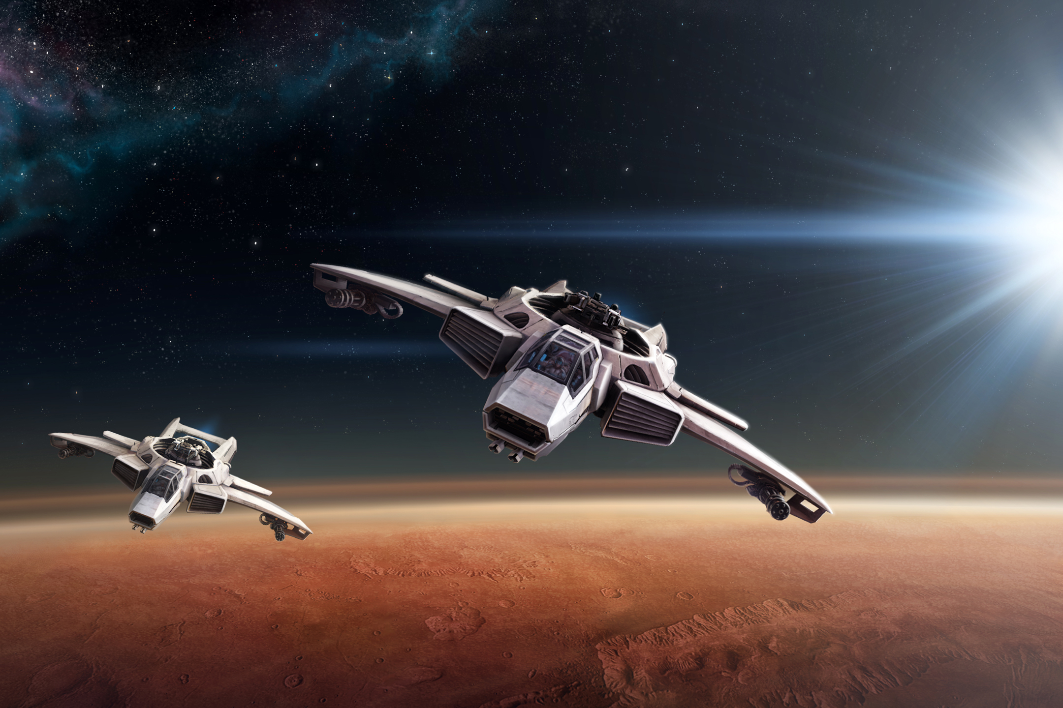 Free download wallpaper Space, Spaceship, Video Game, Planetscape, Star Citizen on your PC desktop