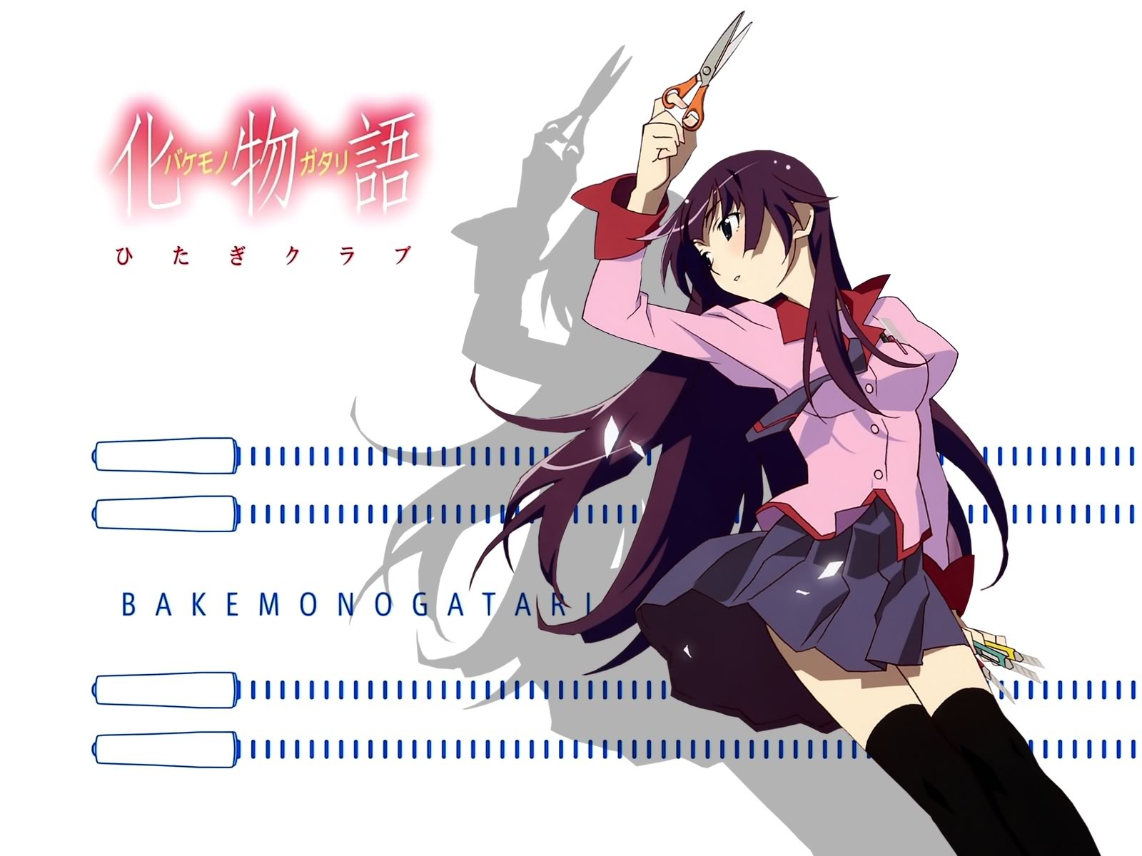 Handy-Wallpaper Hitagi Senjogahara, Monogatari (Serie), Animes kostenlos herunterladen.