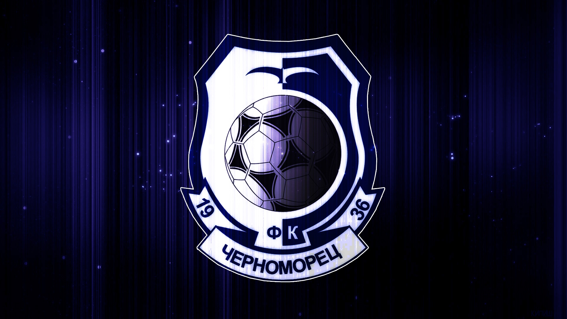 Téléchargez des papiers peints mobile Logo, Des Sports, Emblème, Football, Fc Tchornomorets Odessa gratuitement.