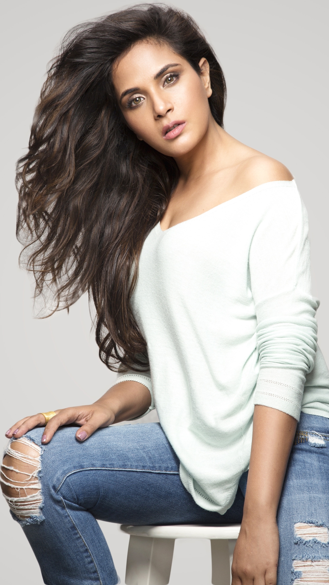 celebrity, richa chadda, actress, long hair, black hair, indian