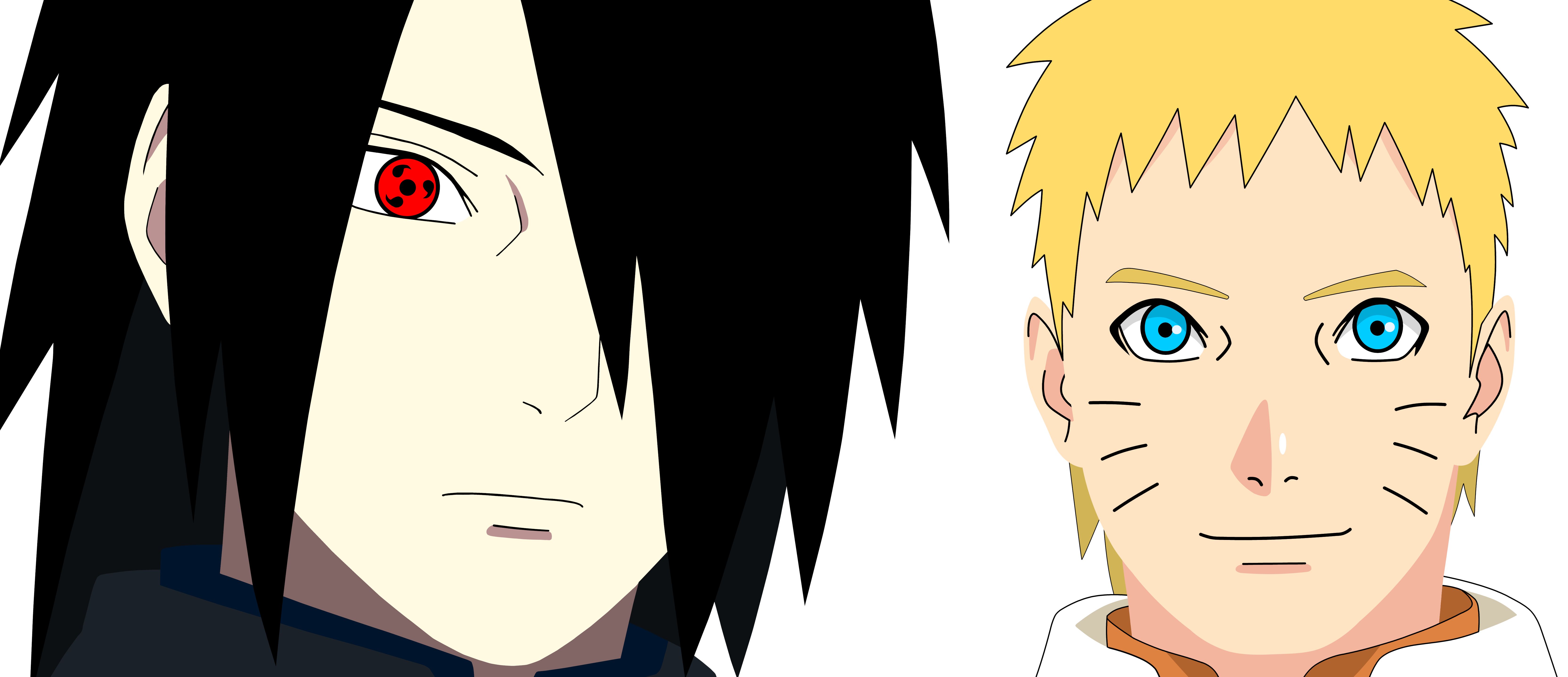 Download mobile wallpaper Anime, Naruto, Sasuke Uchiha, Naruto Uzumaki for free.