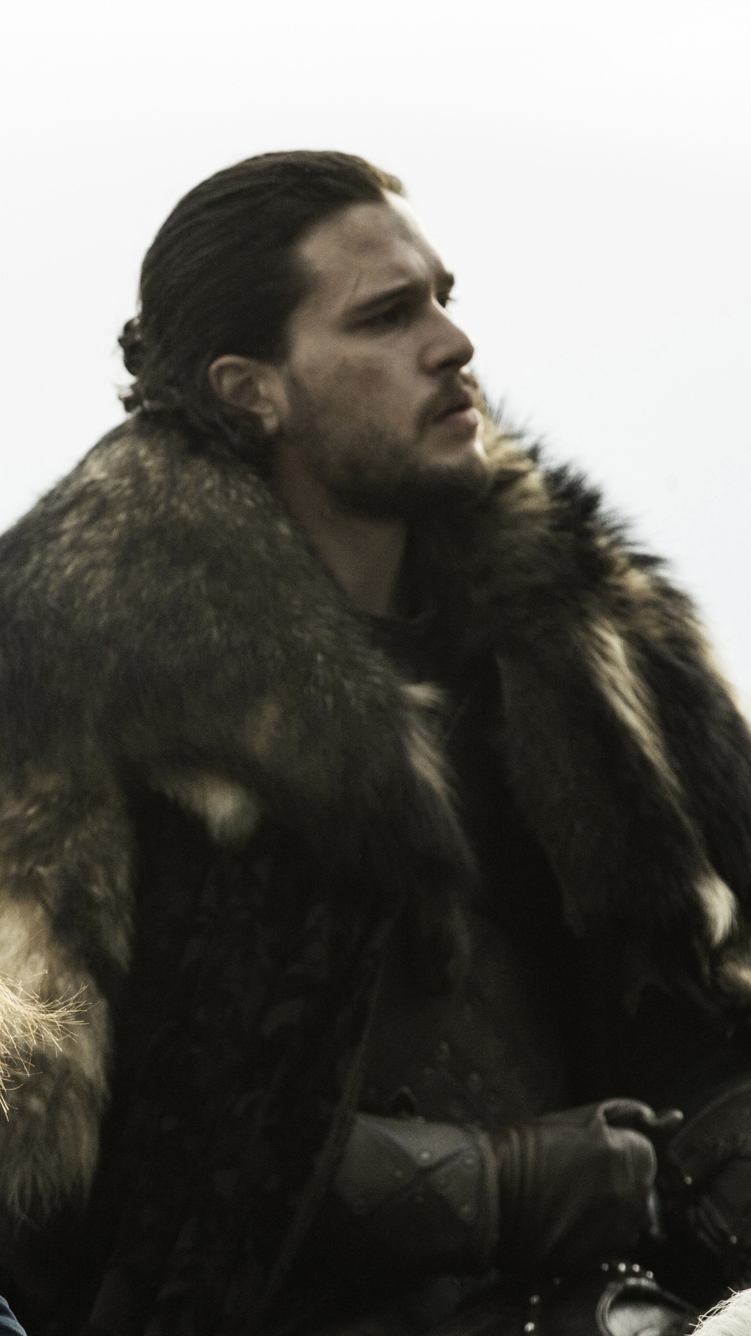 Download mobile wallpaper Game Of Thrones, Tv Show, Kit Harington, Jon Snow, Sansa Stark, Sophie Turner for free.