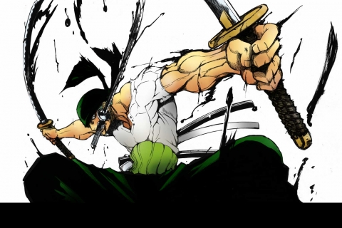 Download mobile wallpaper Anime, One Piece, Roronoa Zoro, Santoryu (One Piece) for free.