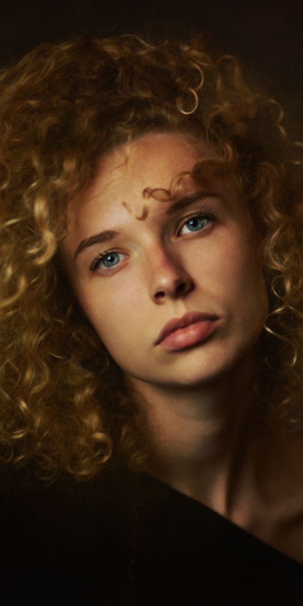 Fond d'écran HD: Boucle, Femmes, Top Model, Yeux Bleus, Visage, Roux ...