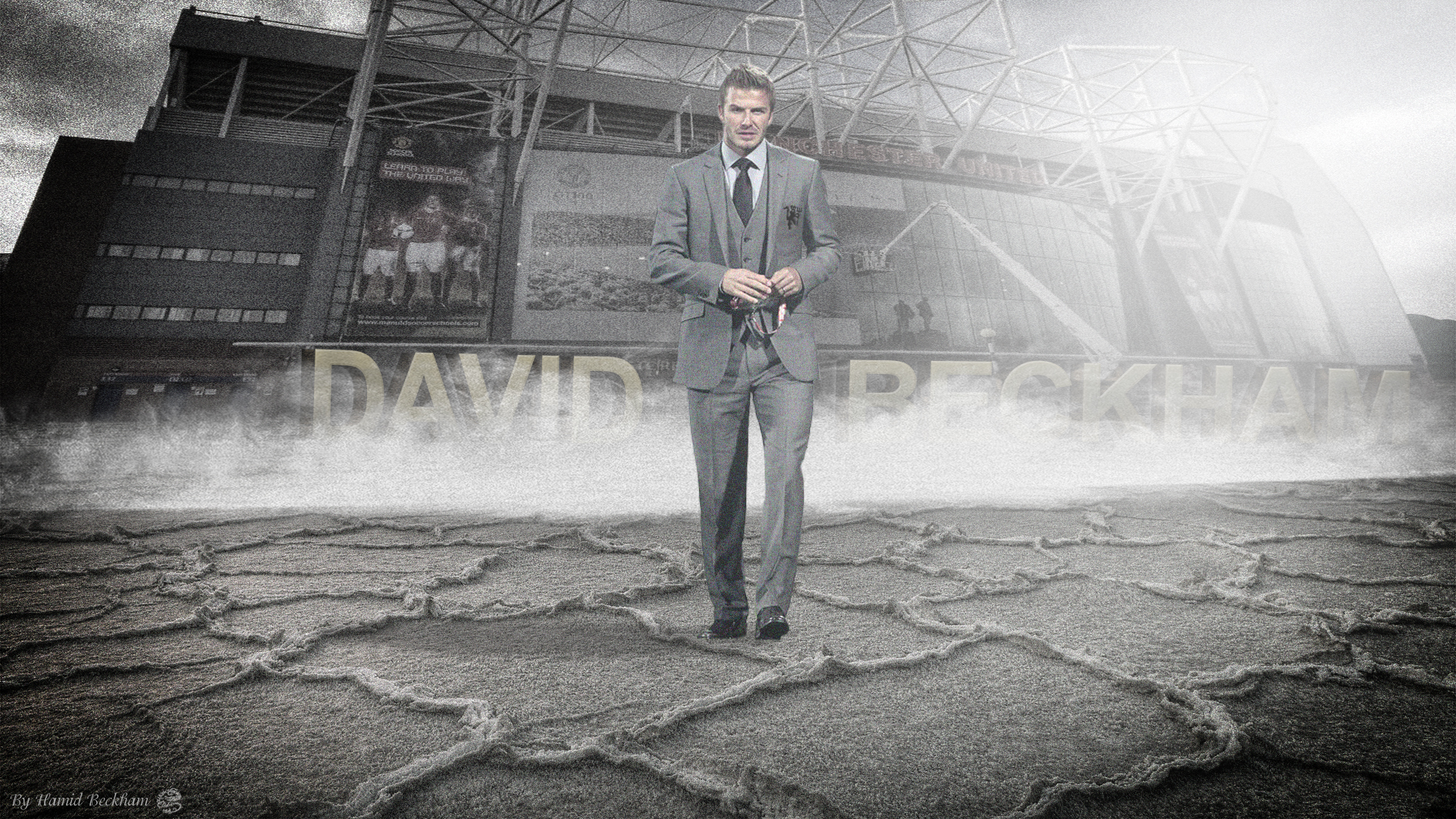 Download mobile wallpaper Sports, David Beckham, Soccer, Manchester United F C for free.