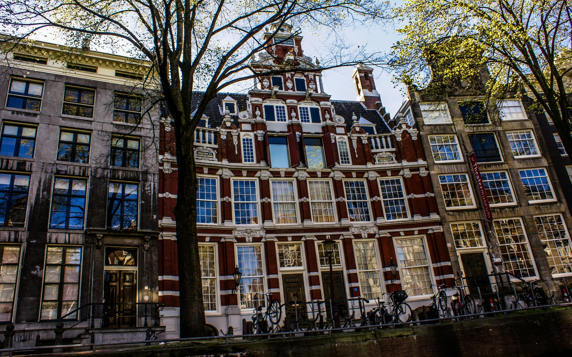 Téléchargez des papiers peints mobile Amsterdam, Villes, Construction Humaine gratuitement.
