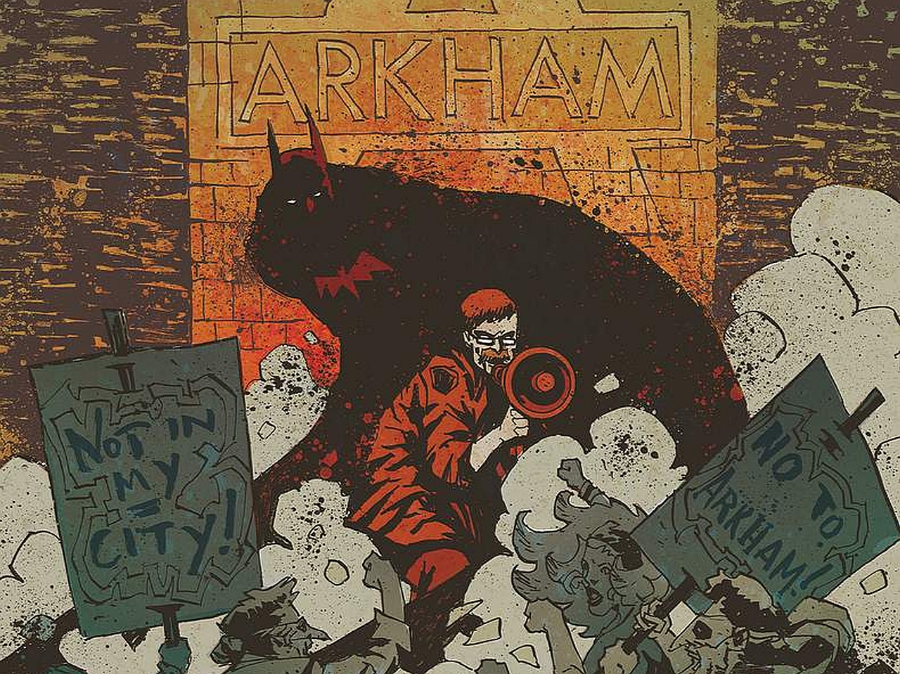 Download mobile wallpaper Batman, Comics, Batman: Arkham Unhinged for free.