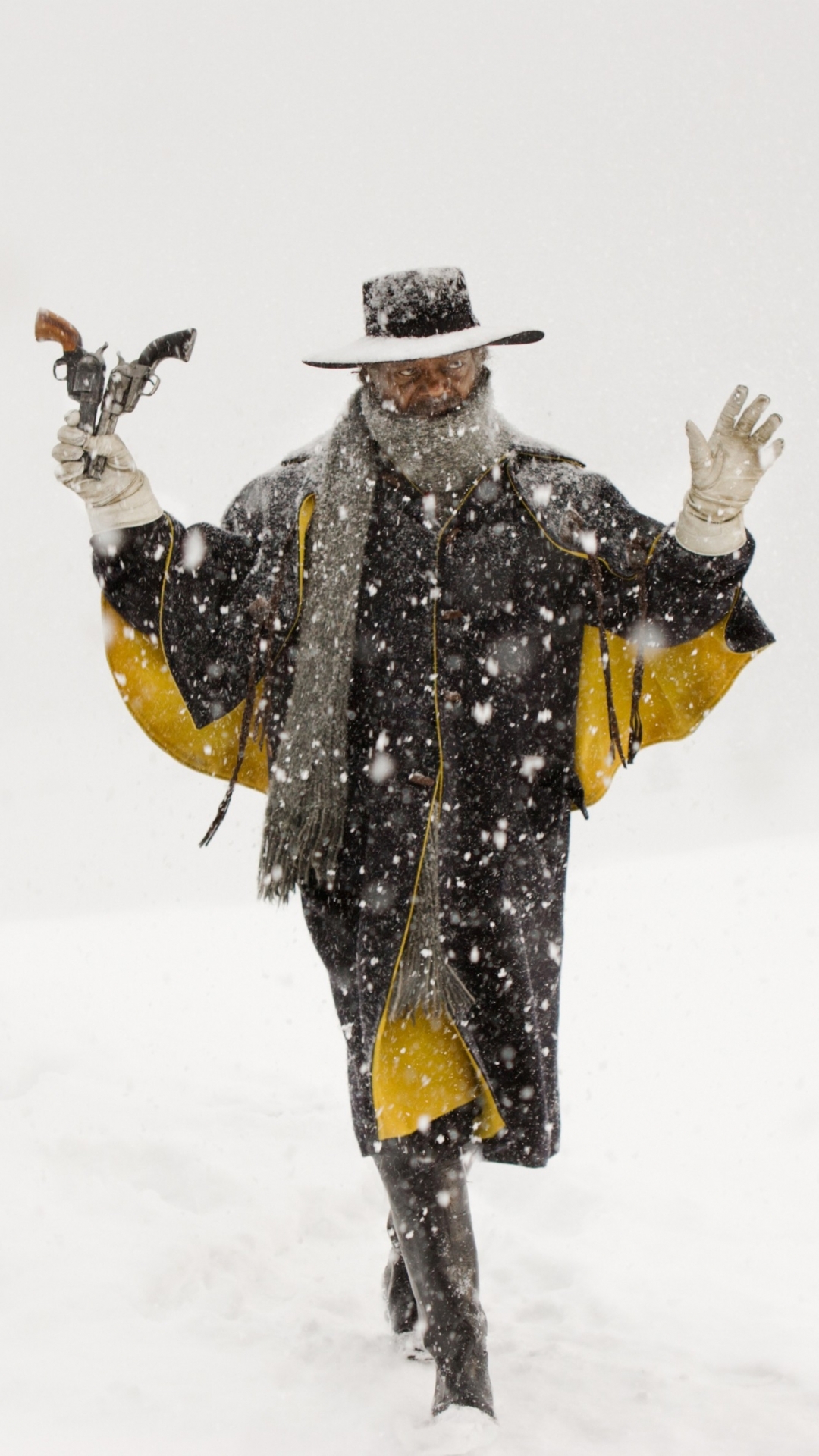 Handy-Wallpaper Filme, Samuel L Jackson, The Hateful 8 kostenlos herunterladen.