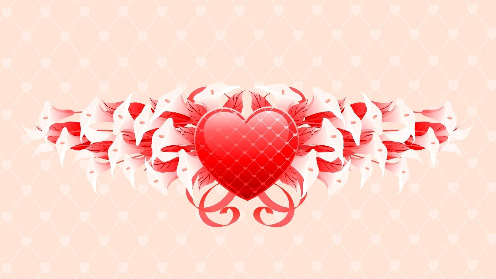 Download mobile wallpaper Love, Flower, Heart, Artistic for free.