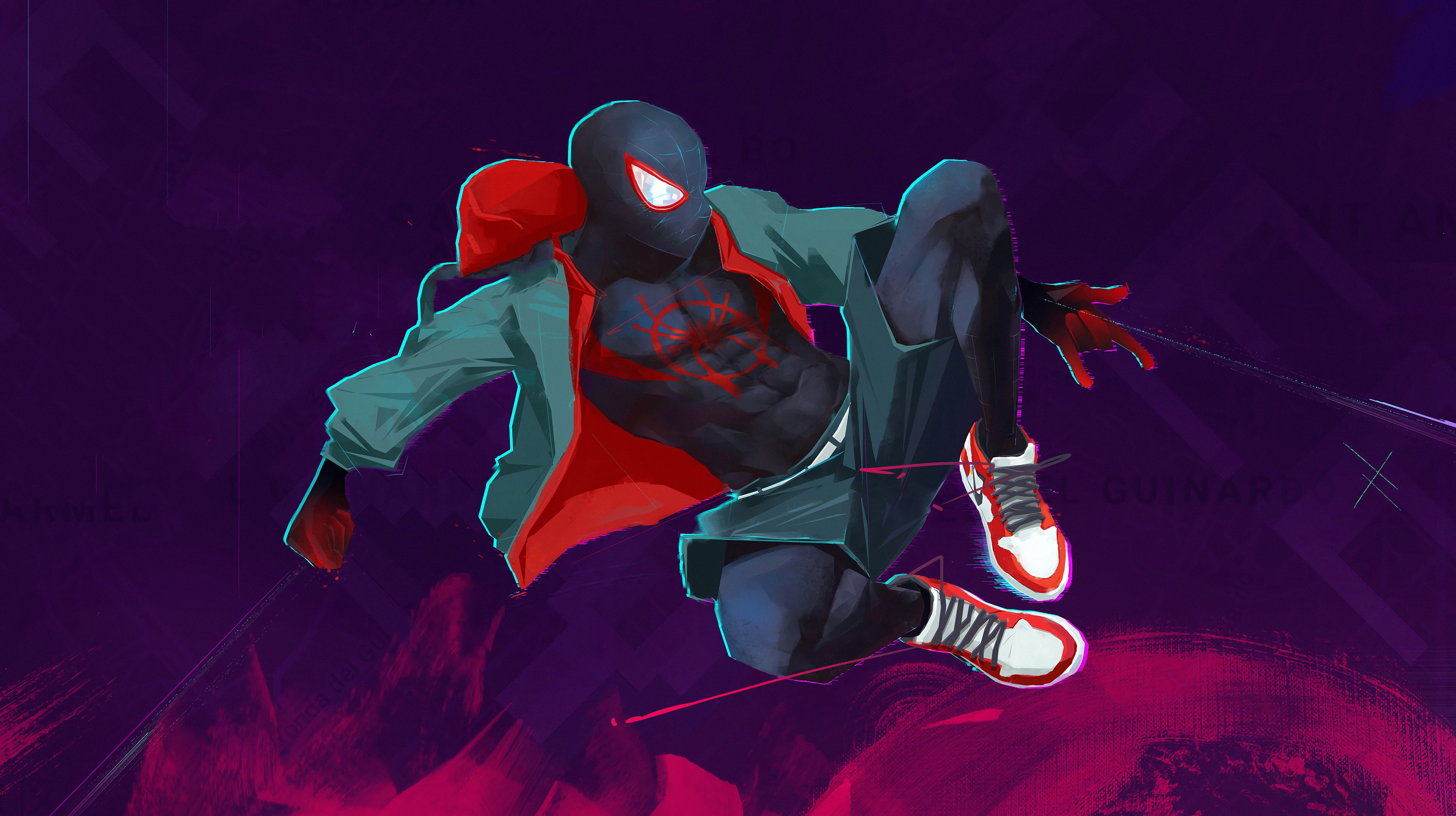 Téléchargez des papiers peints mobile Spider Man, Film, Homme Araignée, Miles Morales, Spider Man: Dans Le Spider Verse gratuitement.