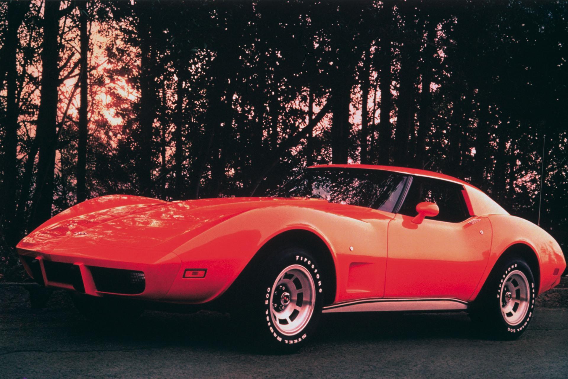 Meilleurs fonds d'écran Corvette 1977 pour l'écran du téléphone