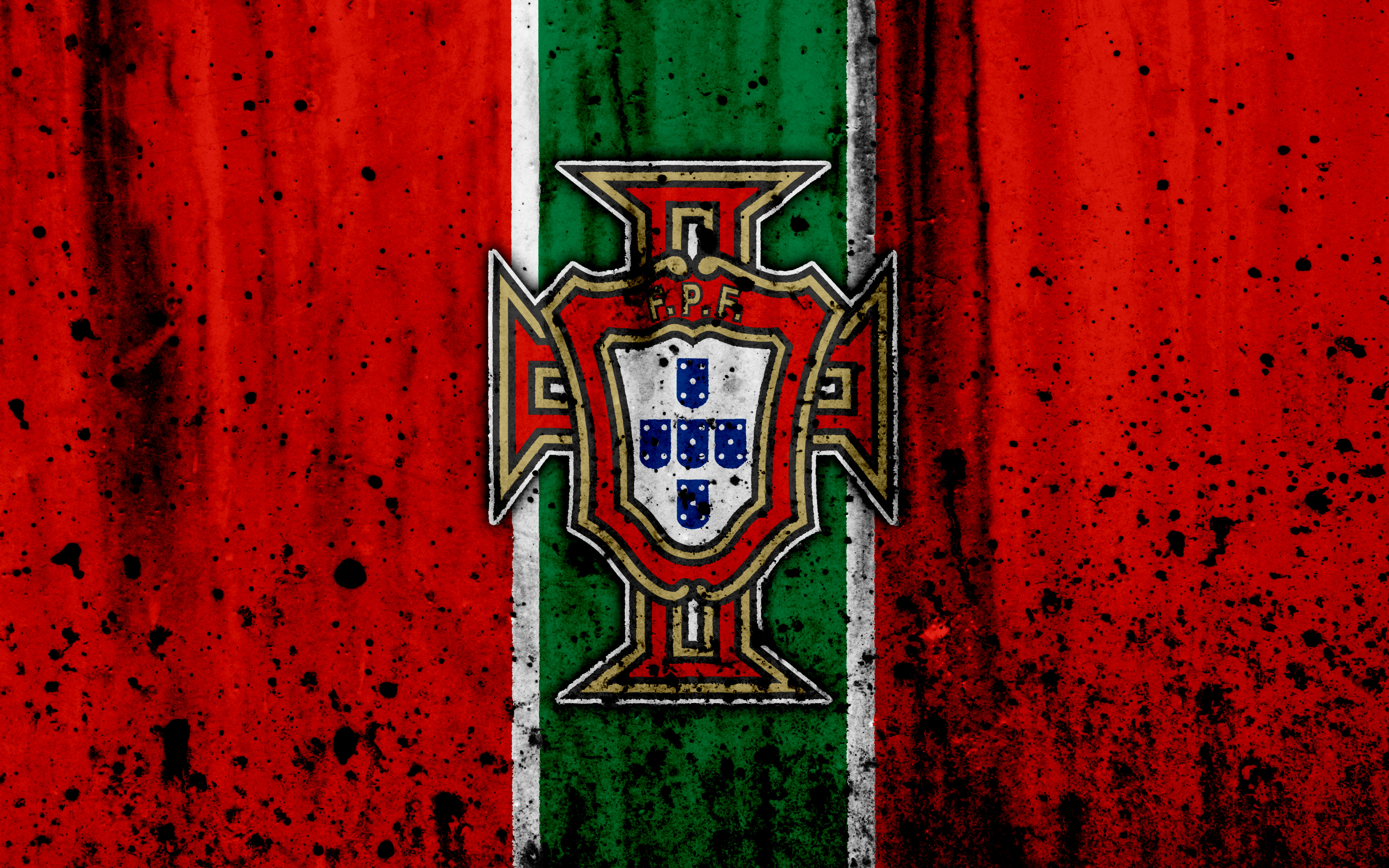 451883 завантажити шпалери спорт, збірна португалії з футболу, емблема, логотип, португалія, футбол - заставки і картинки безкоштовно