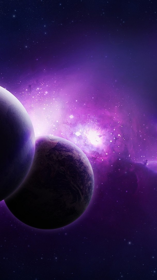 Descarga gratuita de fondo de pantalla para móvil de Planetas, Nebulosa, Planeta, Ciencia Ficción.