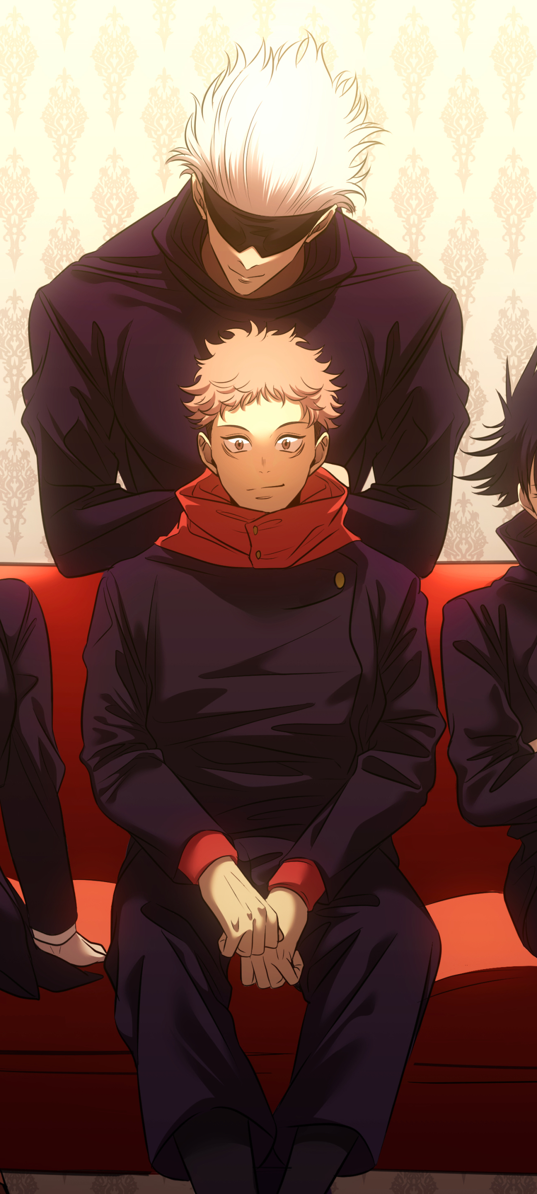 Download mobile wallpaper Anime, Satoru Gojo, Yuji Itadori, Jujutsu Kaisen for free.